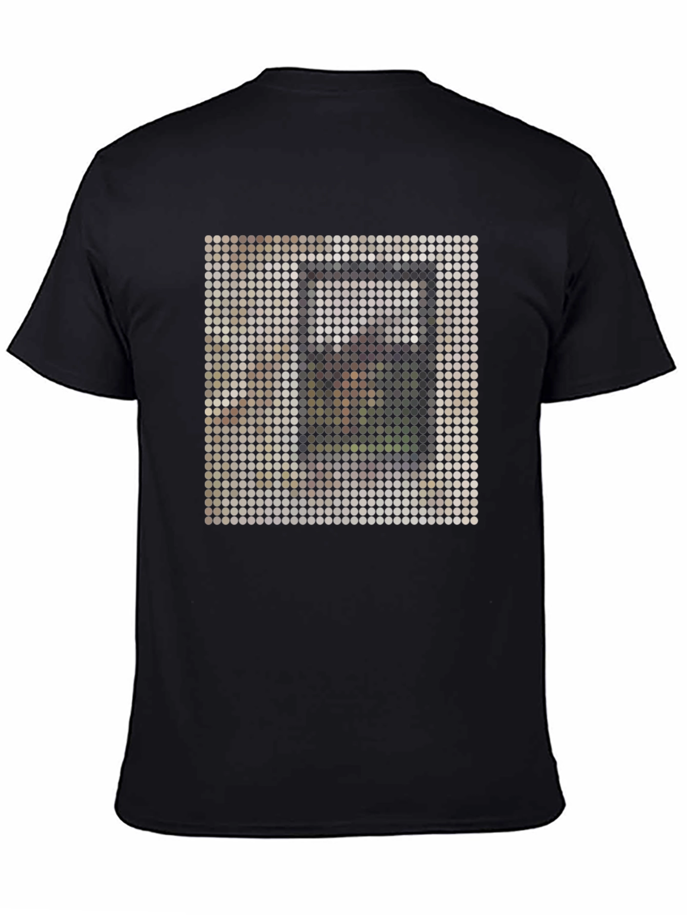 Pixel Art Graphic Tee - Modern Abstract Design
