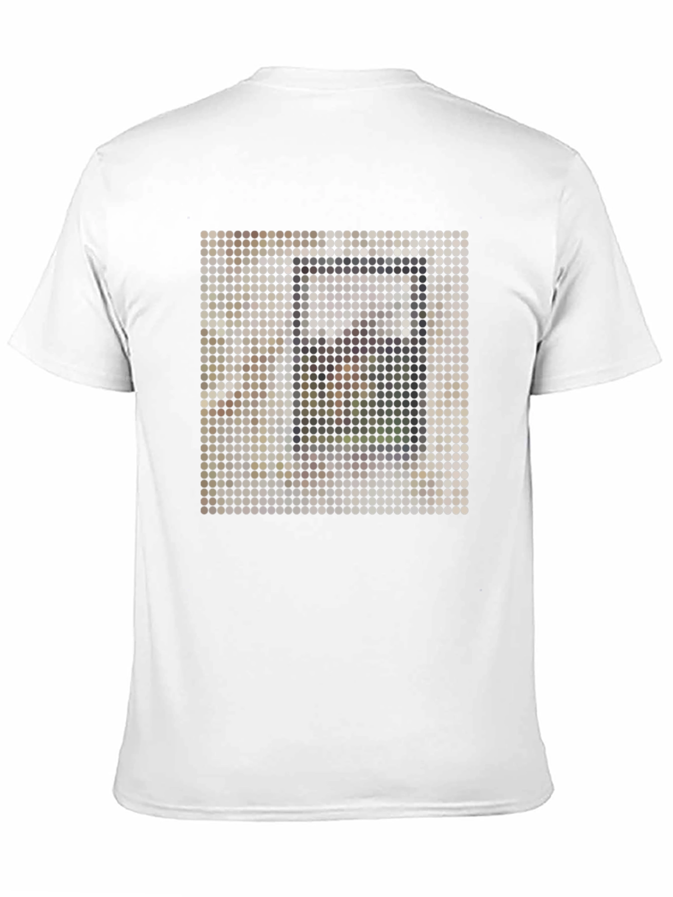Pixel Art Graphic Tee - Modern Abstract Design