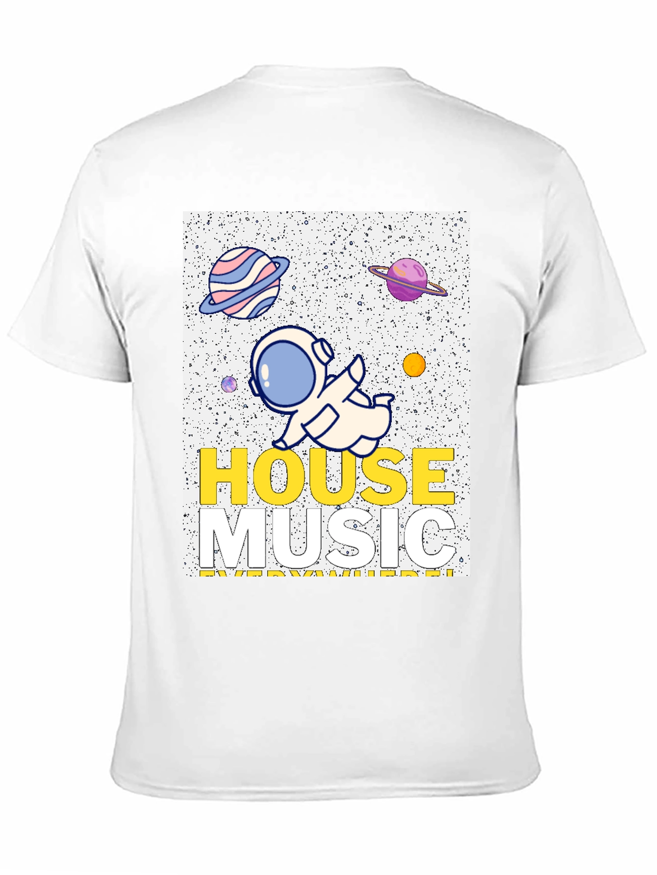 House Music Everywhere Graphic Tee