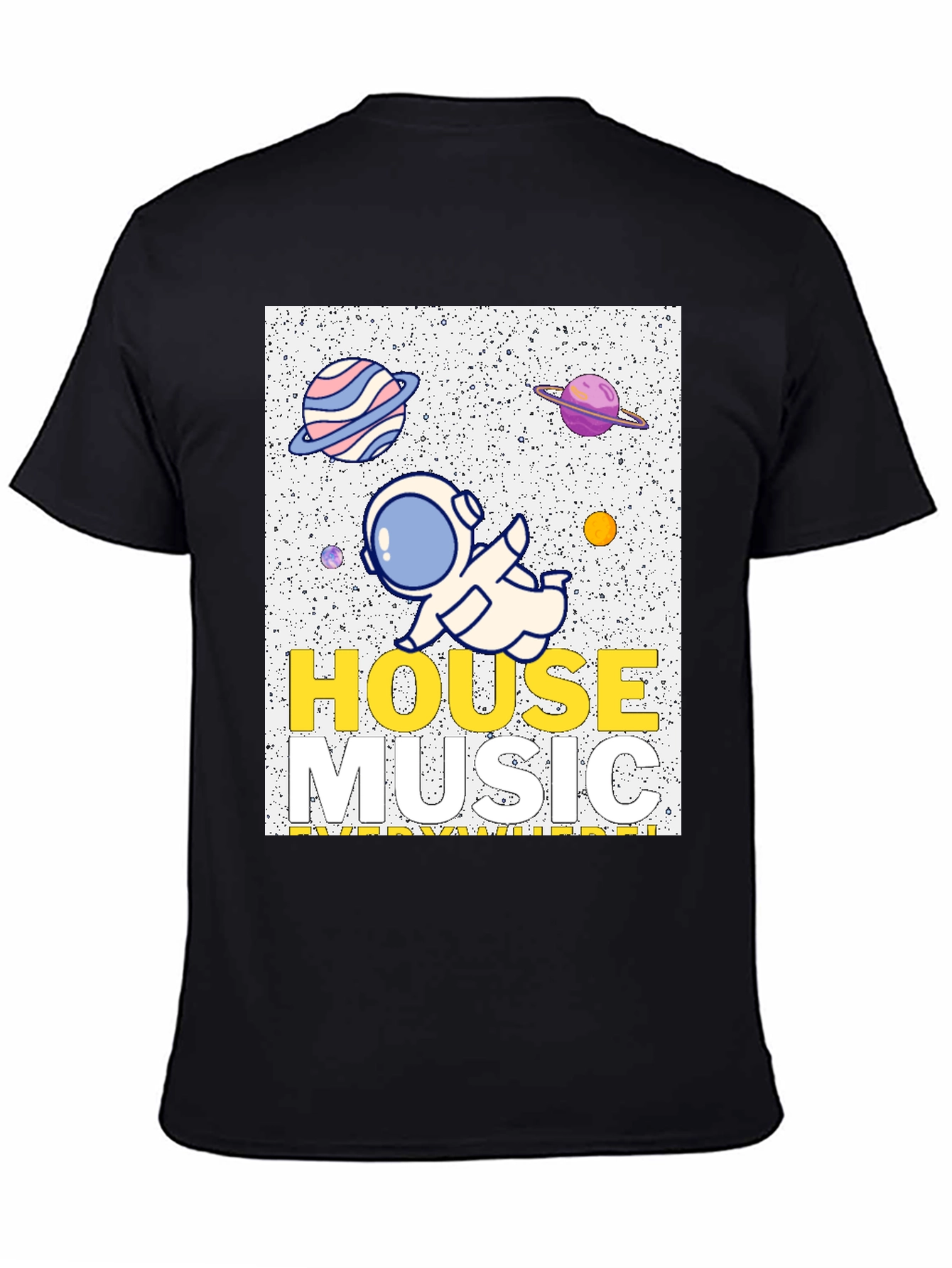 House Music Everywhere Graphic Tee