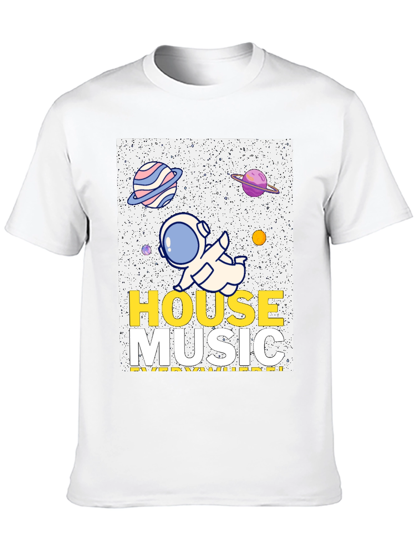 House Music Everywhere Graphic Tee