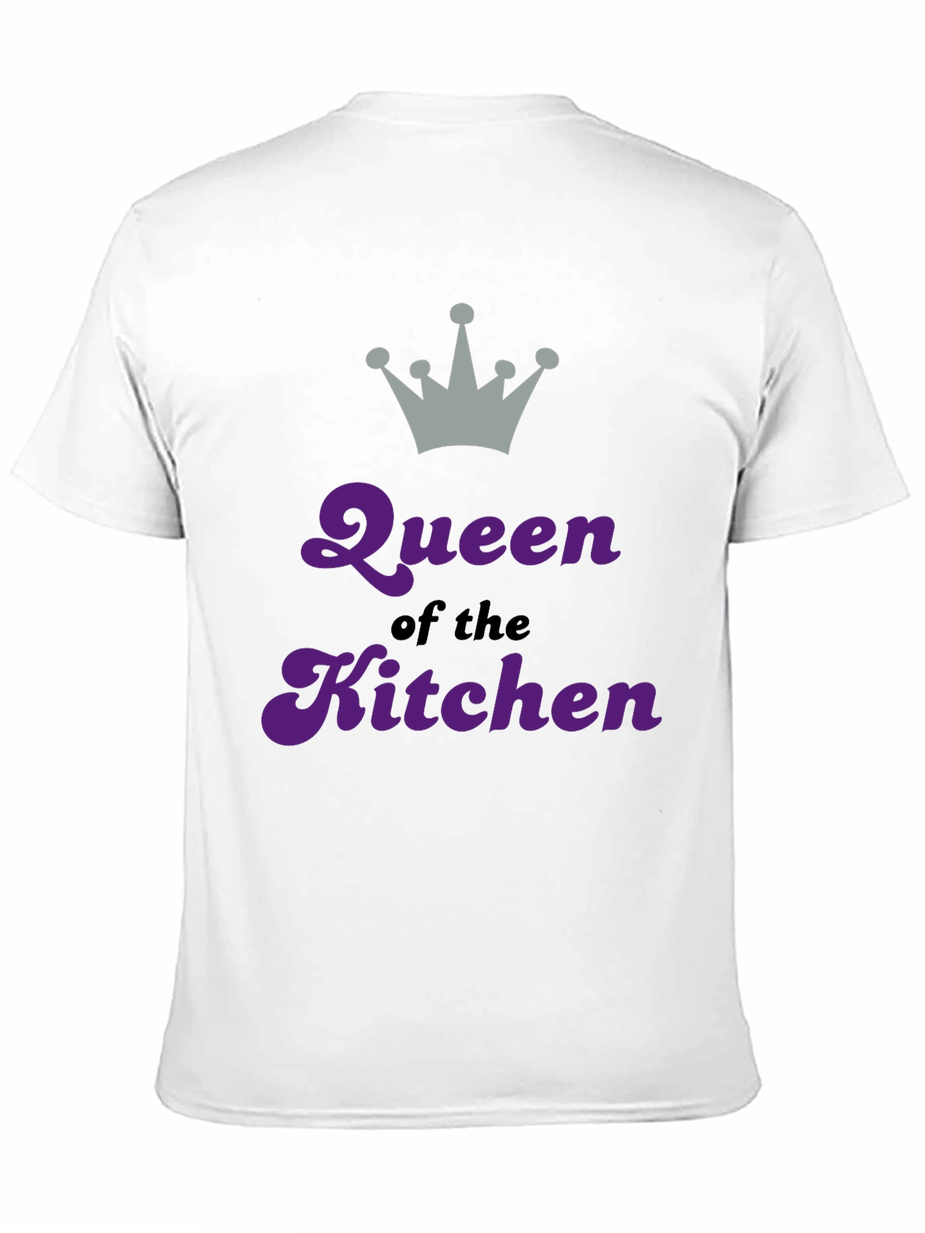 Queen of the Kitchen Graphic Tee - Black