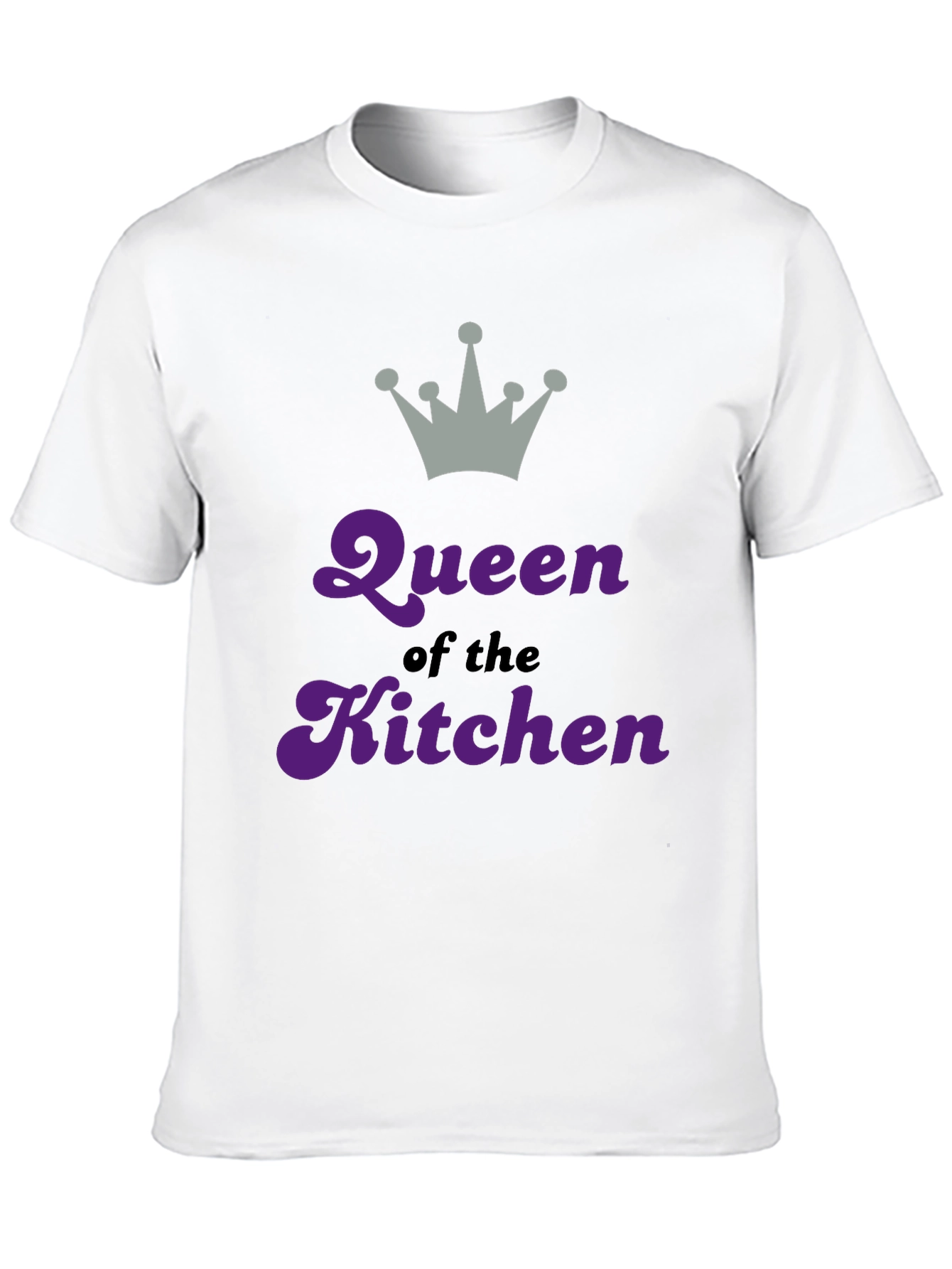 Queen of the Kitchen Graphic Tee - Black