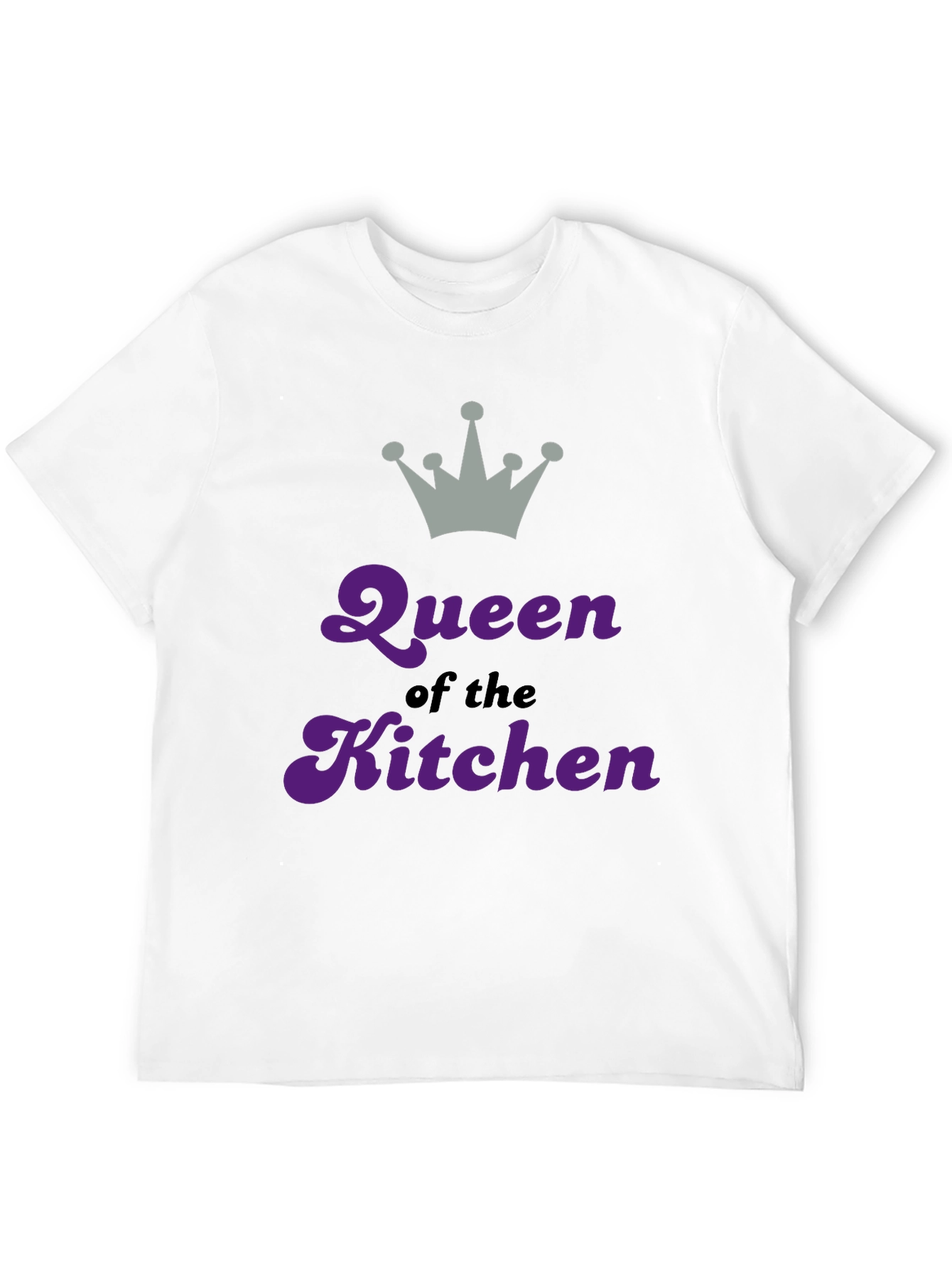 Queen of the Kitchen Graphic Tee - Black
