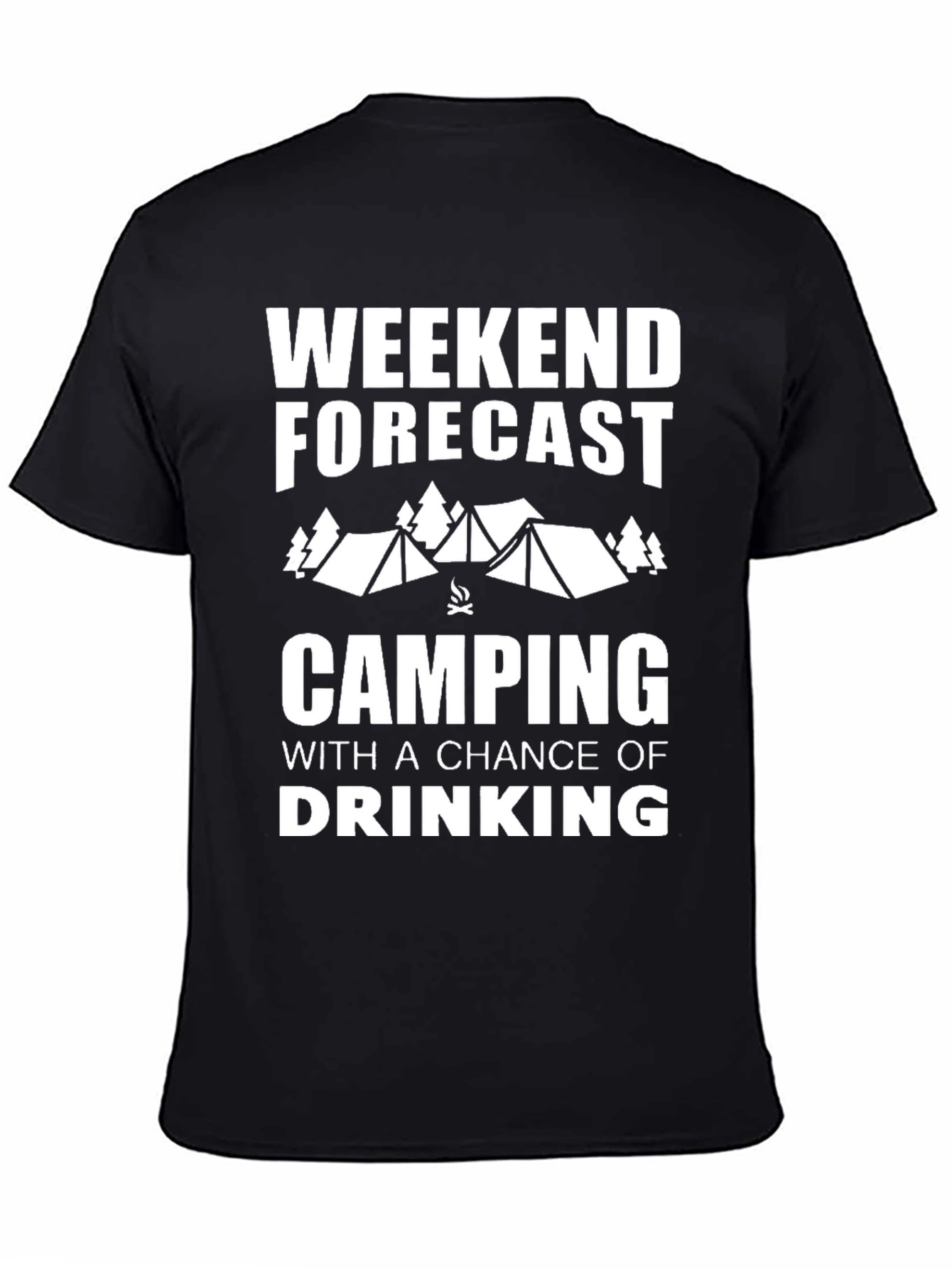 Weekend Forecast Camping T-Shirt