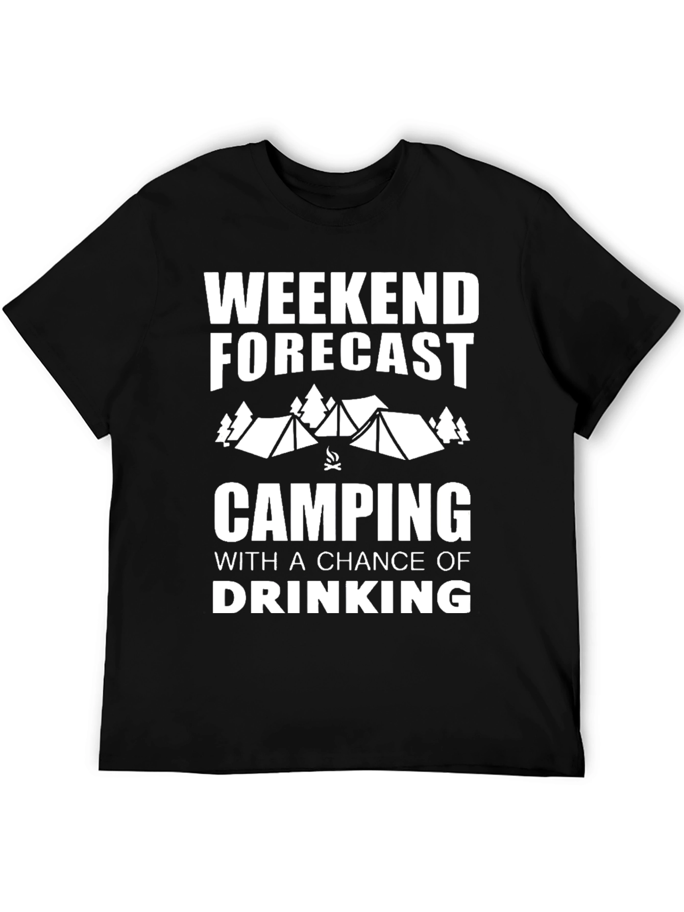 Weekend Forecast Camping T-Shirt