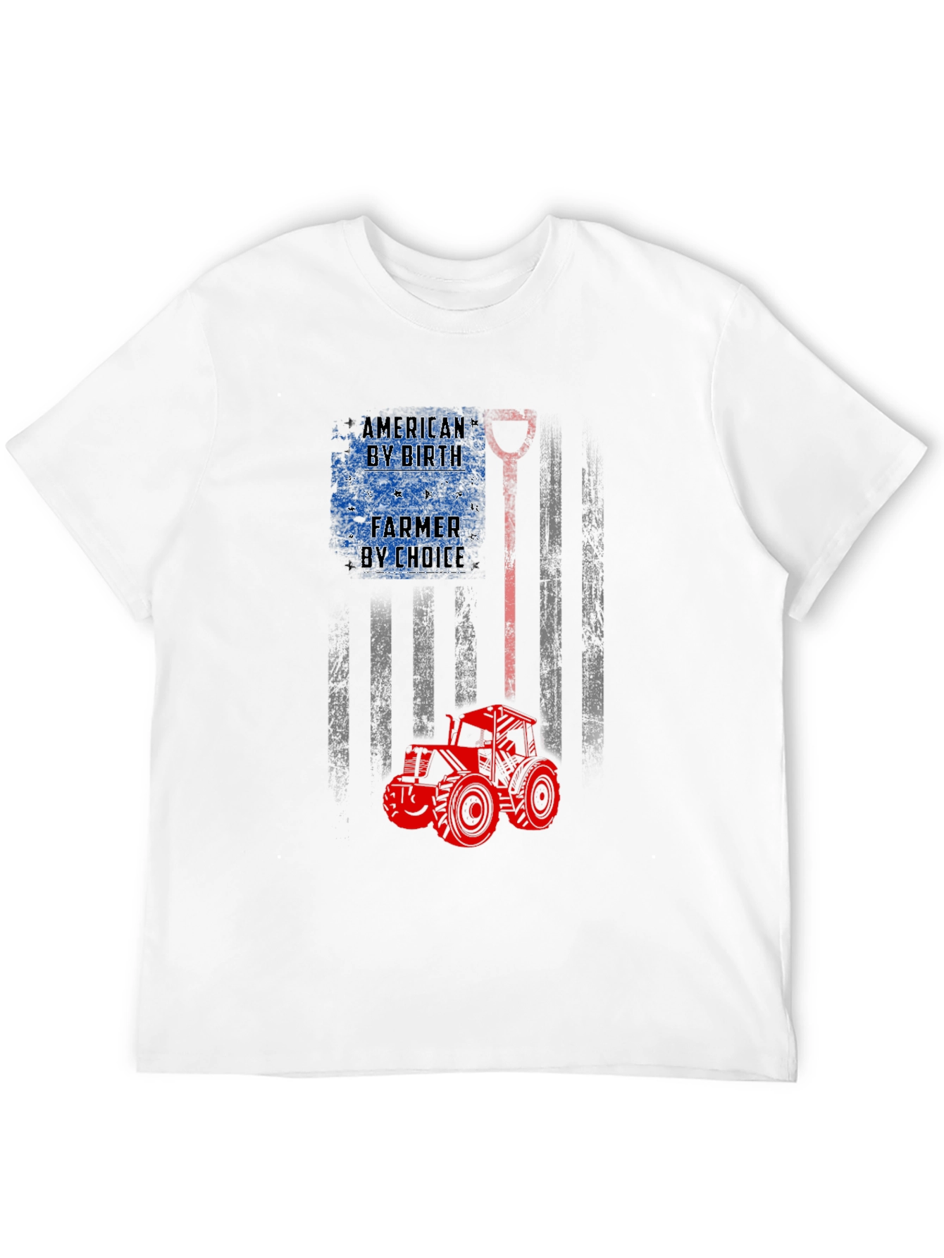 American Farmer Patriotic Graphic Tee