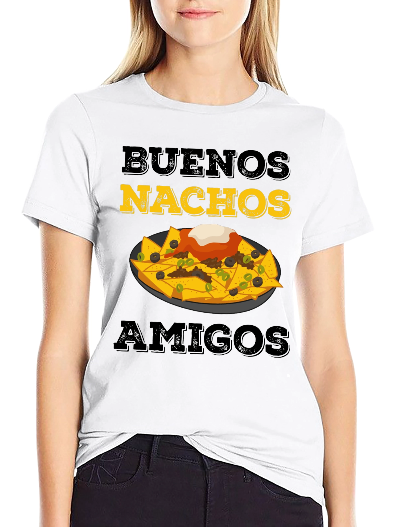 Bueno Nachos Amigos Graphic T-Shirt
