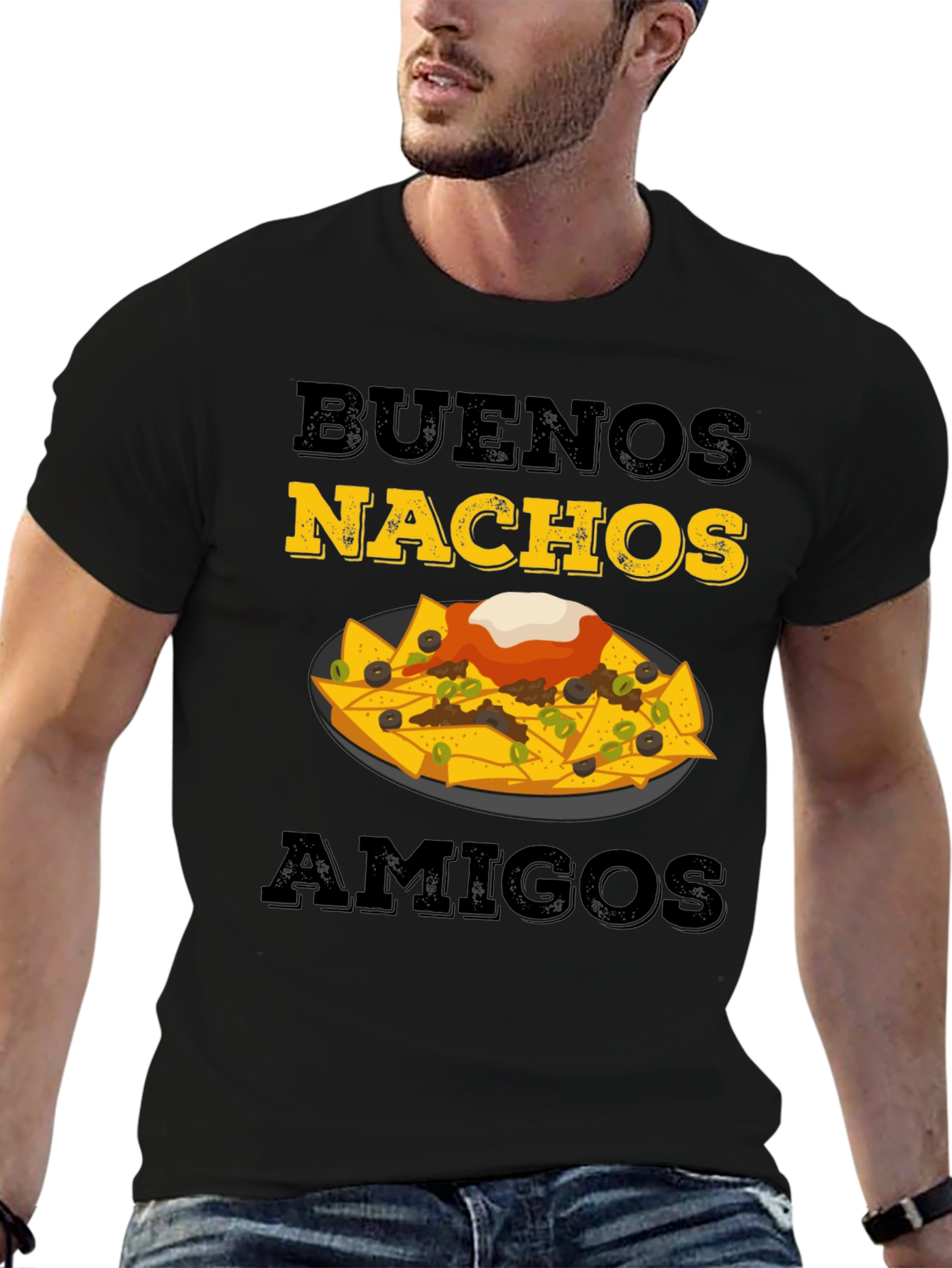 Bueno Nachos Amigos Graphic T-Shirt