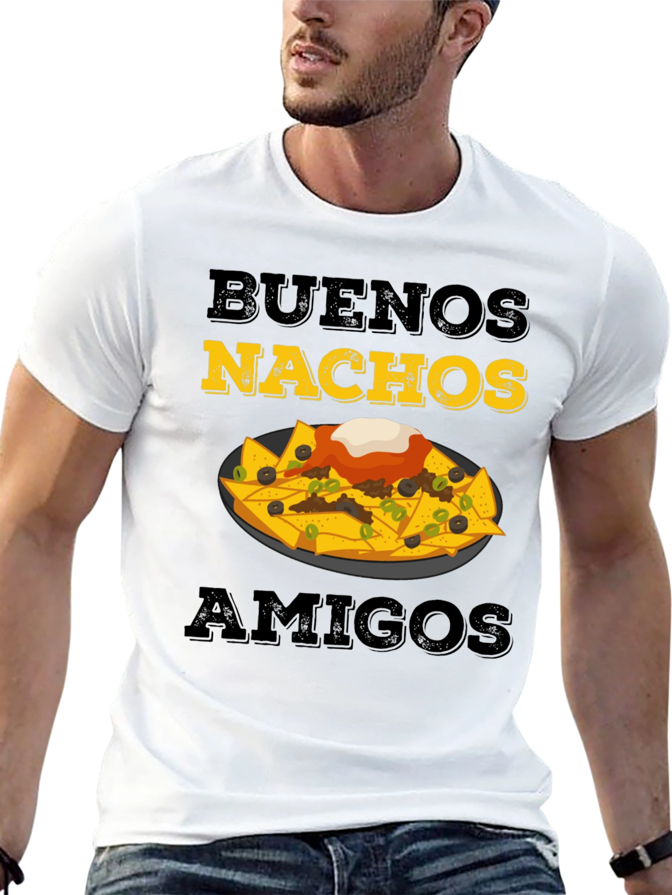 Bueno Nachos Amigos Graphic T-Shirt