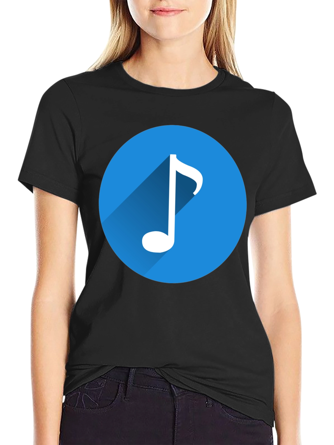 Music Note T-Shirt - Stylish Graphic Tee