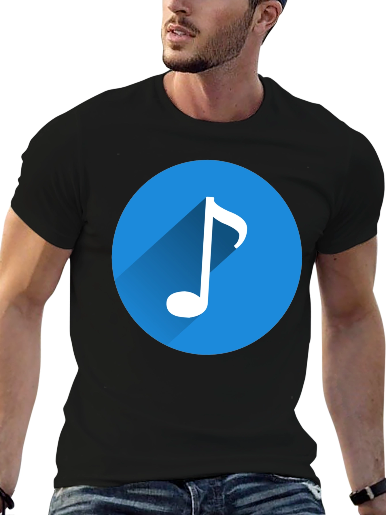 Music Note T-Shirt - Stylish Graphic Tee