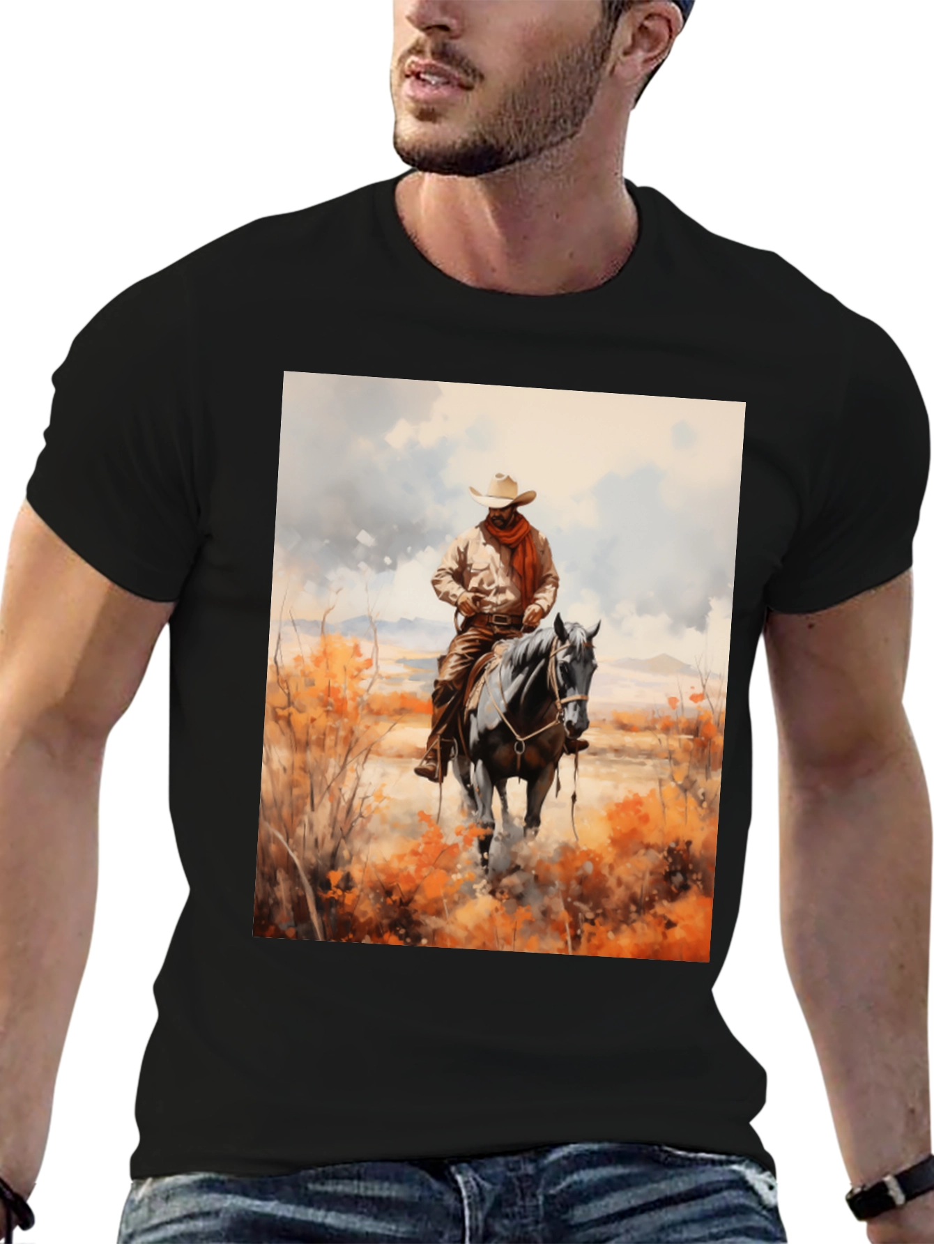 Cowboy Rider Graphic Tee