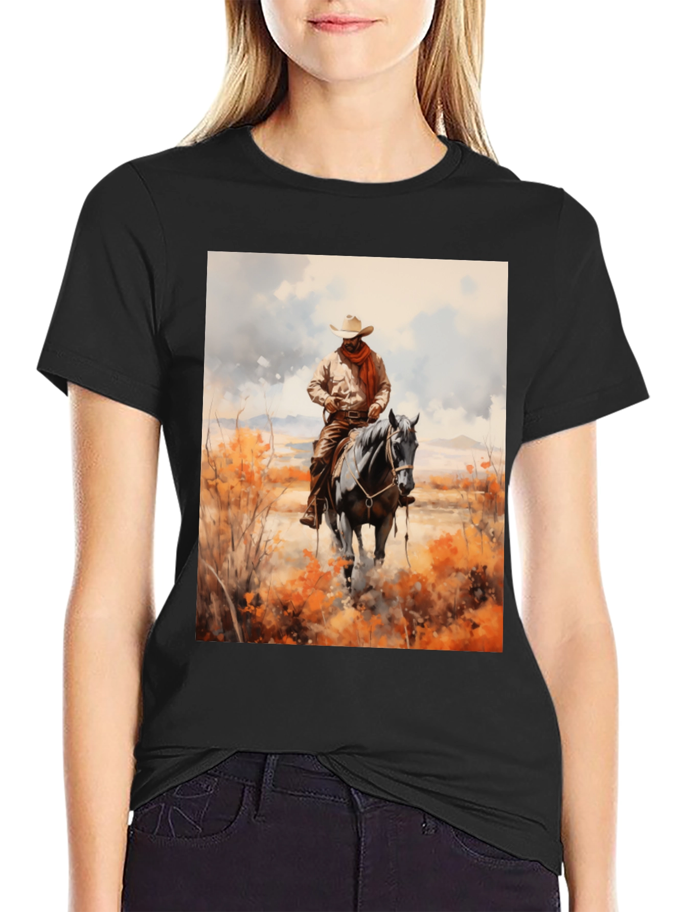 Cowboy Rider Graphic Tee