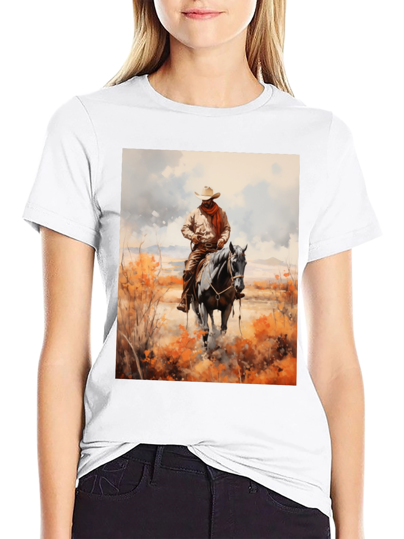Cowboy Rider Graphic Tee