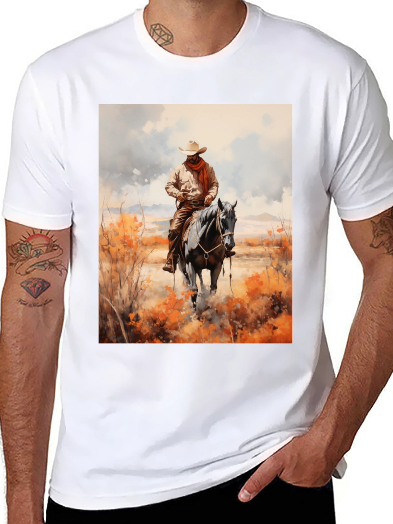 Cowboy Rider Graphic Tee