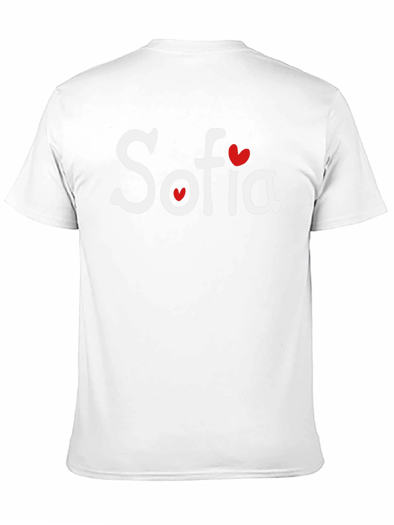Sofia Heart Tee - Personalized Womens Shirt