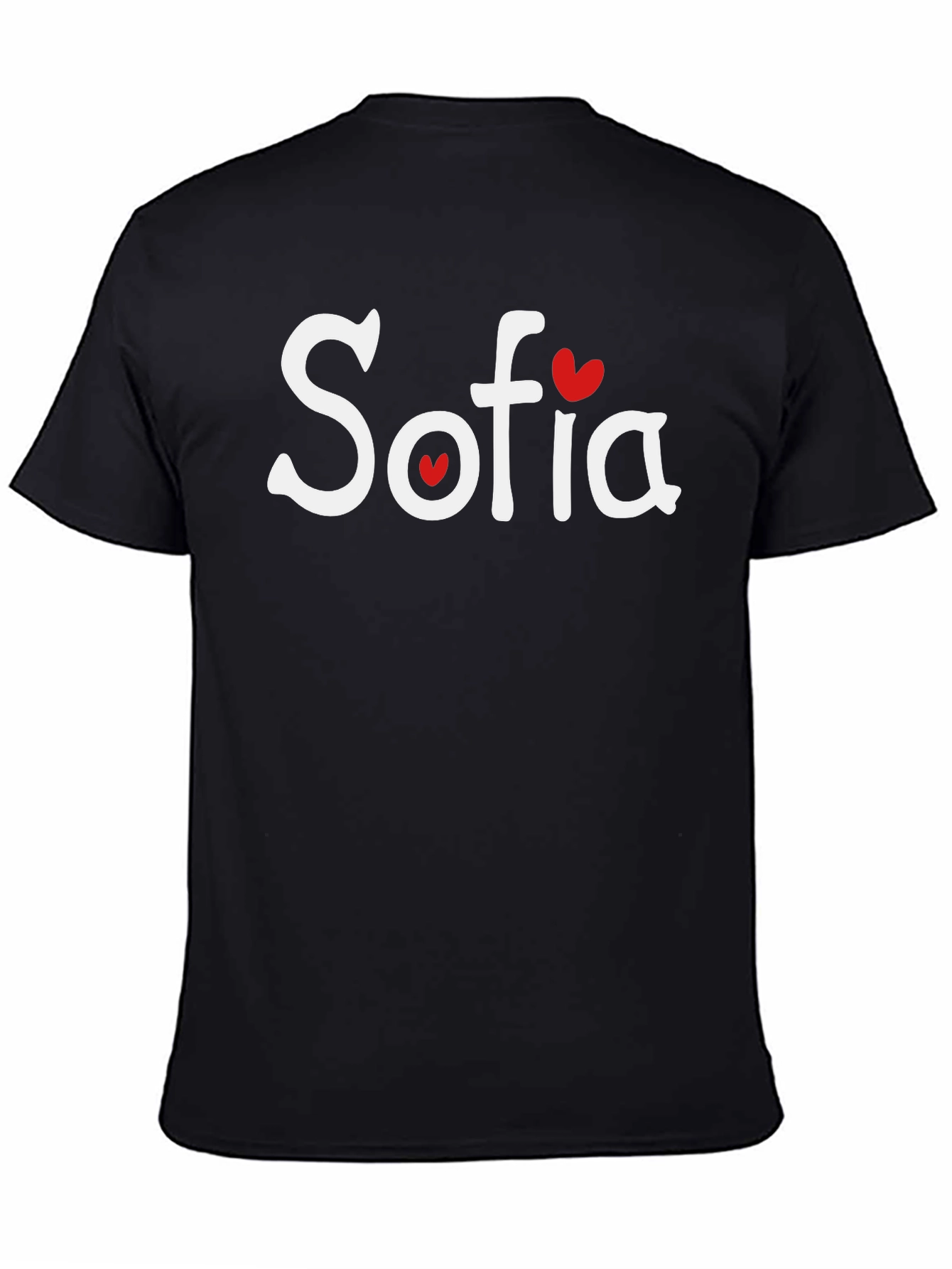 Sofia Heart Tee - Personalized Womens Shirt