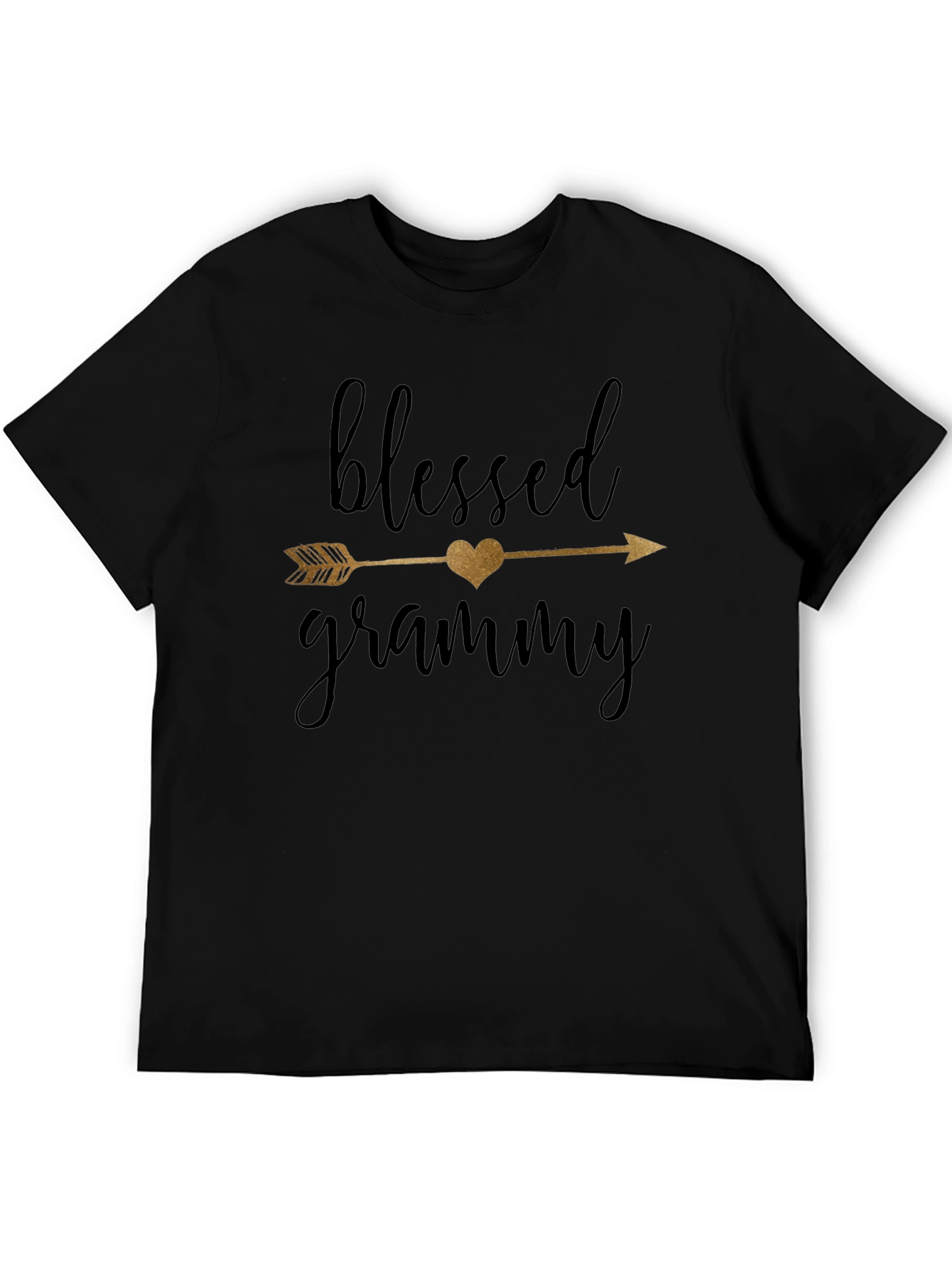 Blessed Grammy T-Shirt - Cute Arrow Heart Design