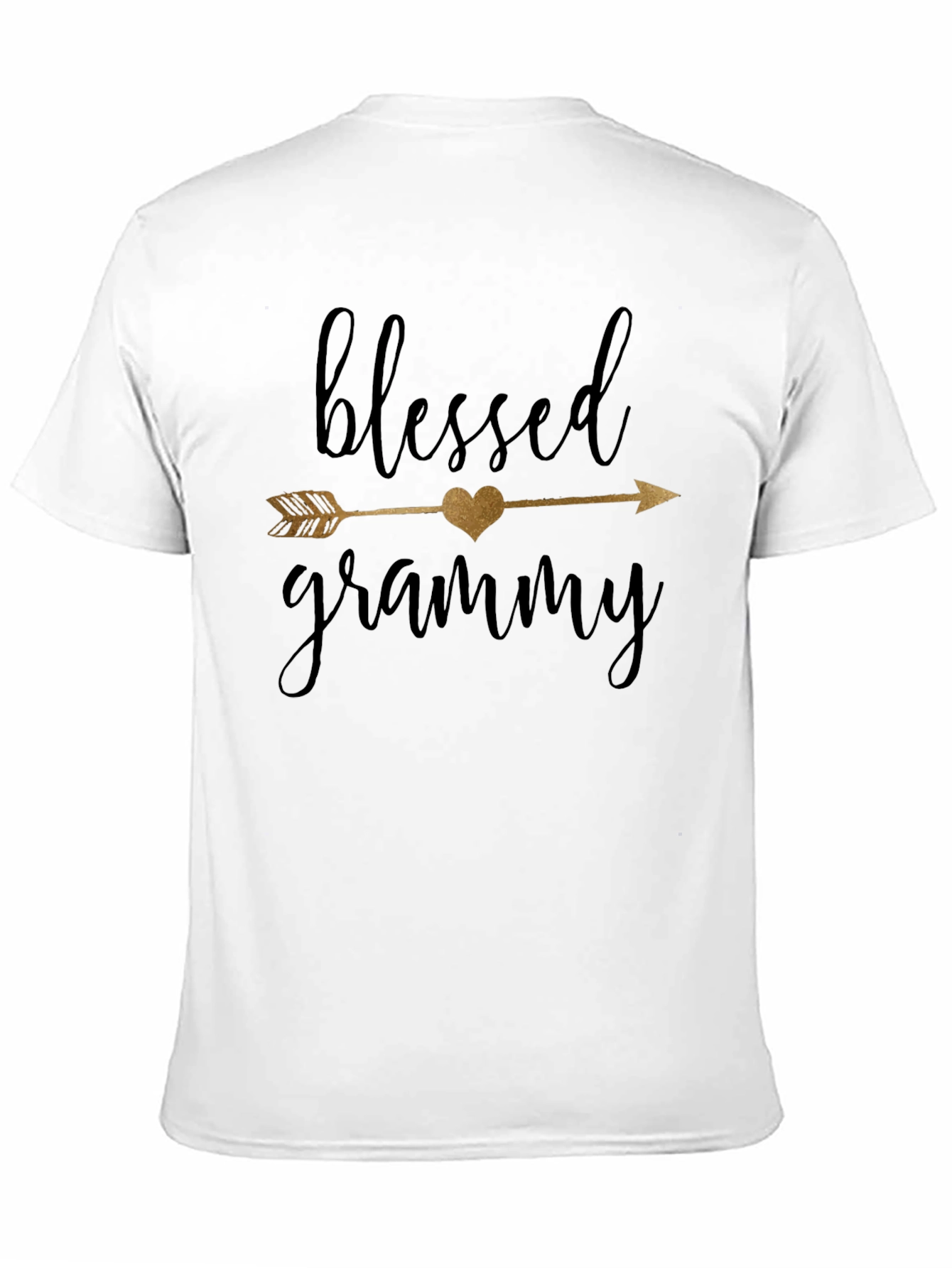 Blessed Grammy T-Shirt - Cute Arrow Heart Design