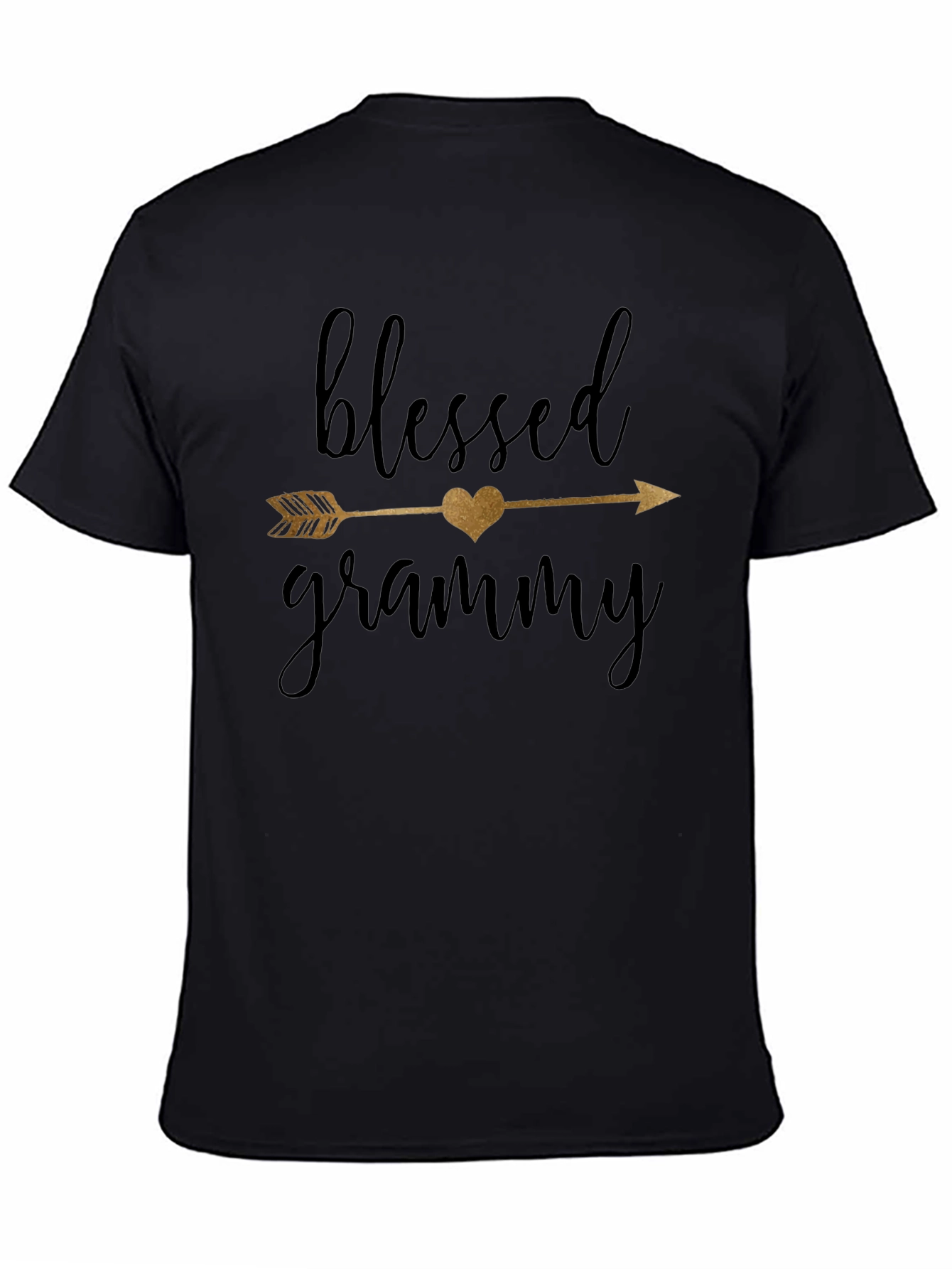 Blessed Grammy T-Shirt - Cute Arrow Heart Design