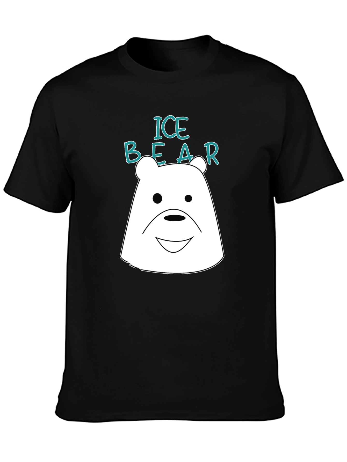 Ice Bear Graphic Tee - Soft Cotton Unisex T-Shirt