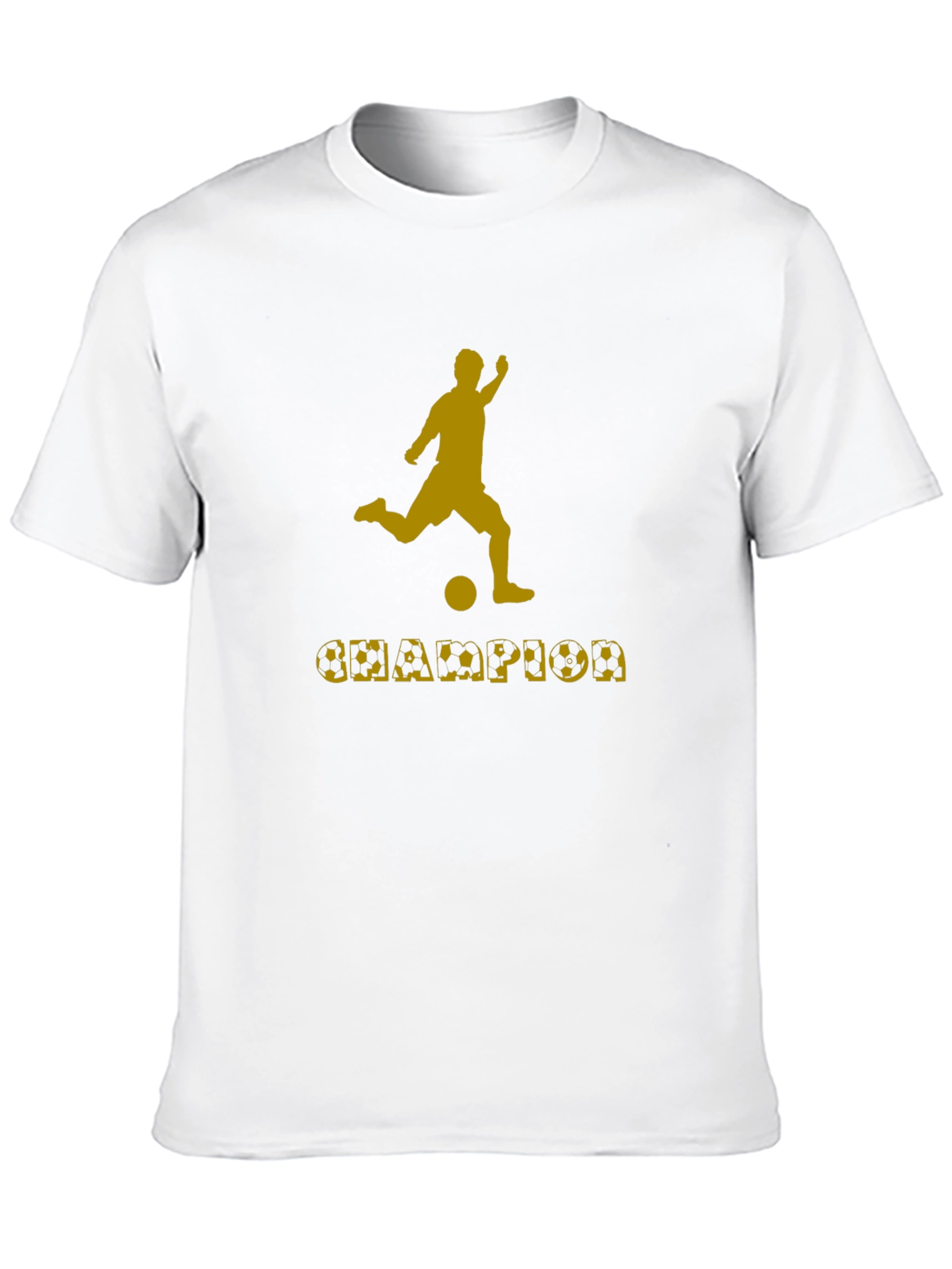 Champion Soccer Player Graphic Tee - Black