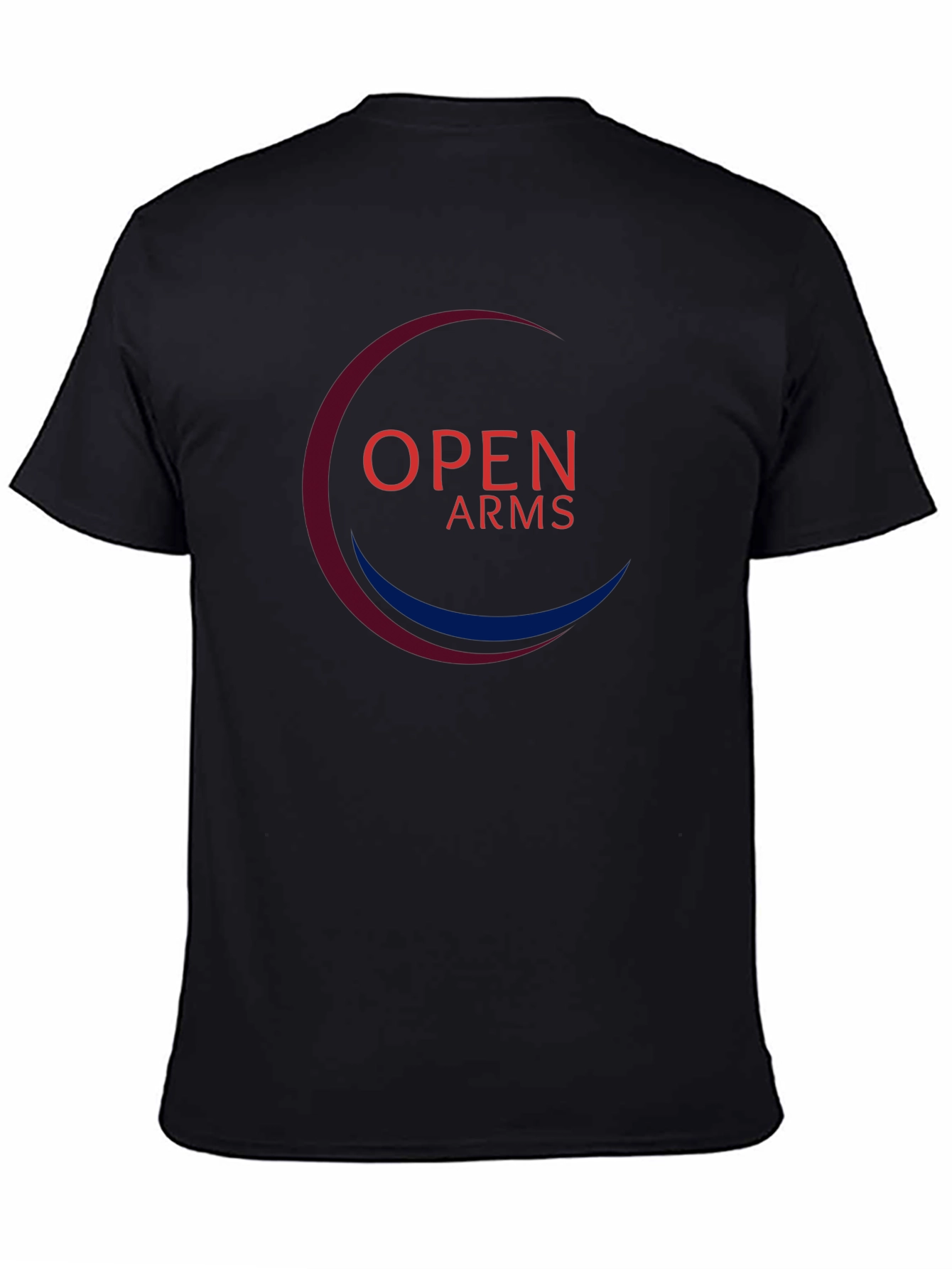 Open Arms Graphic Tee - Soft Cotton Blend