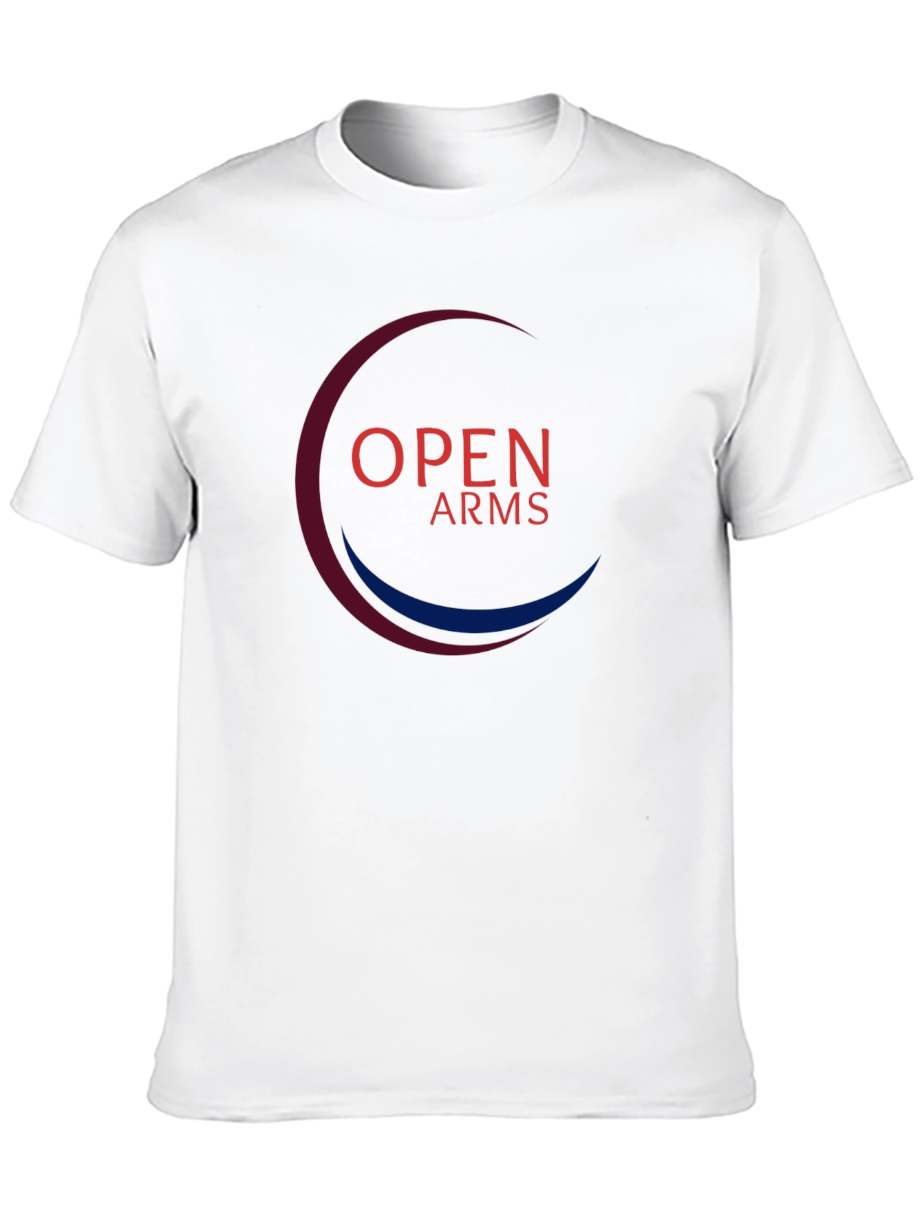 Open Arms Graphic Tee - Soft Cotton Blend