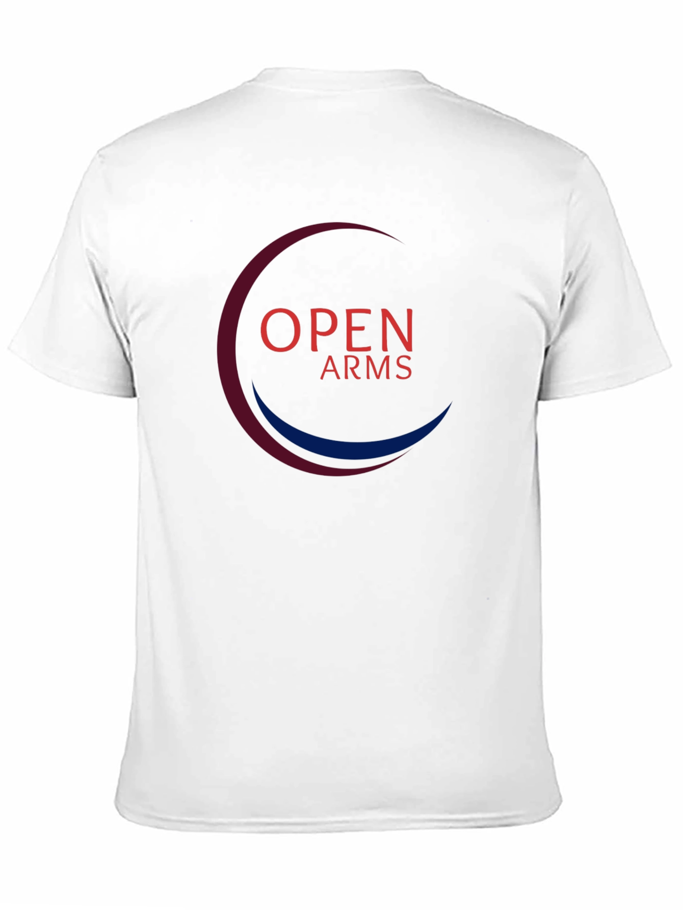 Open Arms Graphic Tee - Soft Cotton Blend