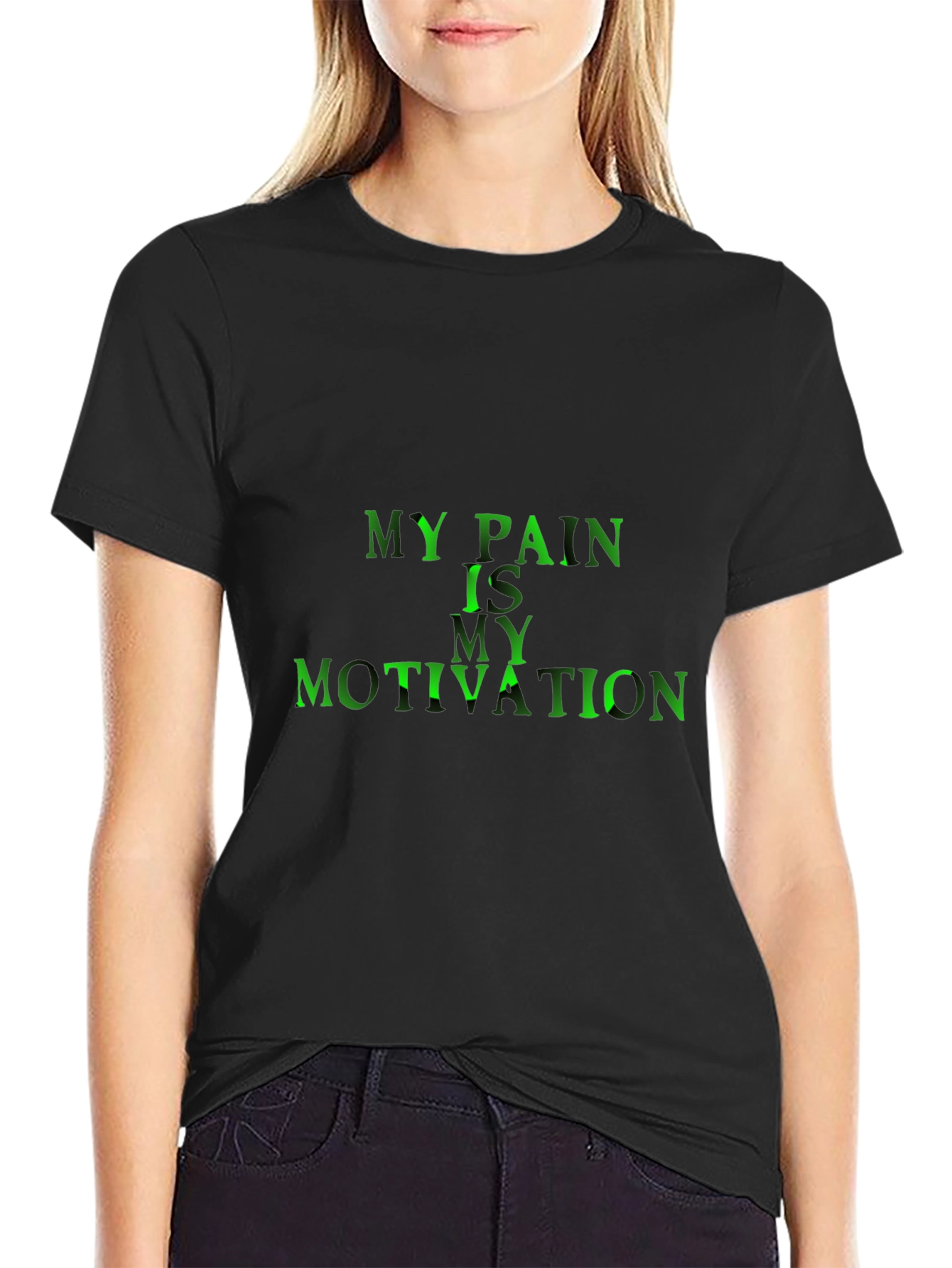 Motivational Gym T-Shirt - My Pain Is My Motivation
