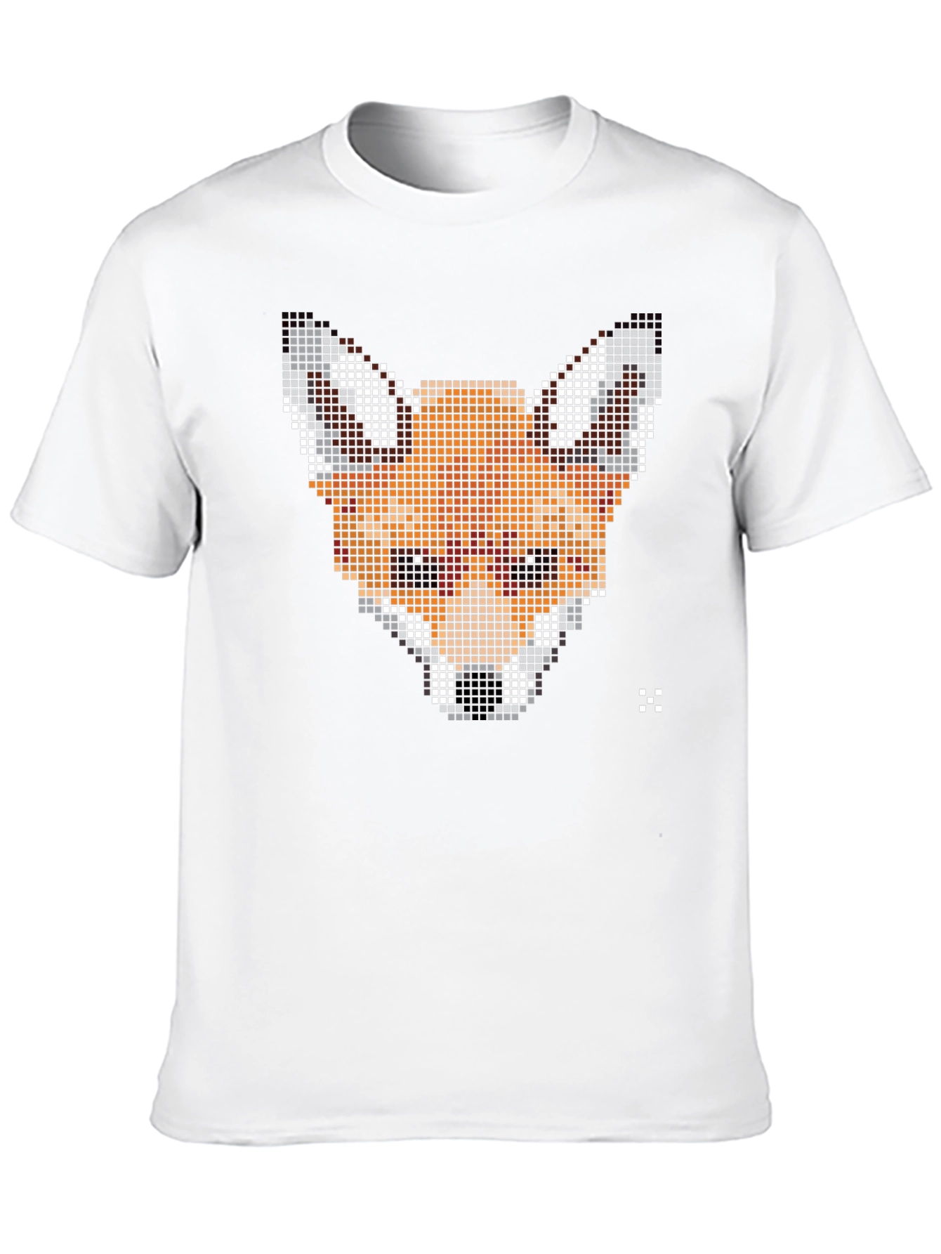 Pixel Fox Graphic Tee - Stylish Comfort