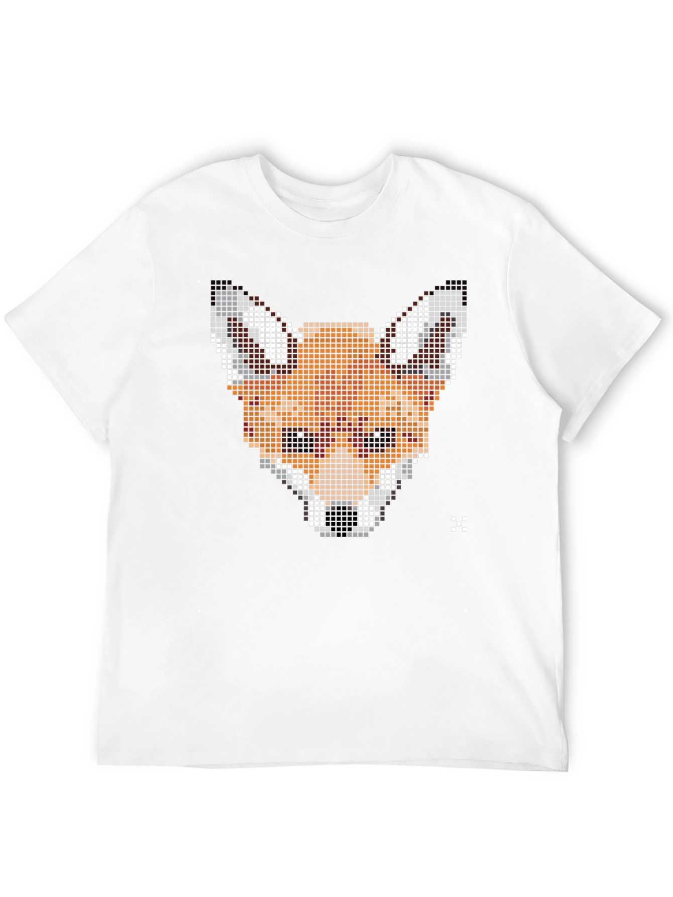 Pixel Fox Graphic Tee - Stylish Comfort