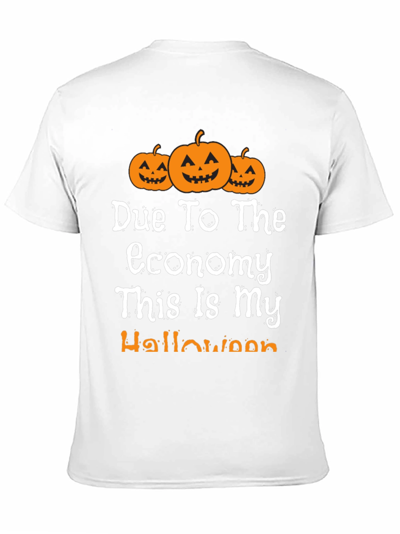 Funny Halloween Economy Pumpkin T-Shirt