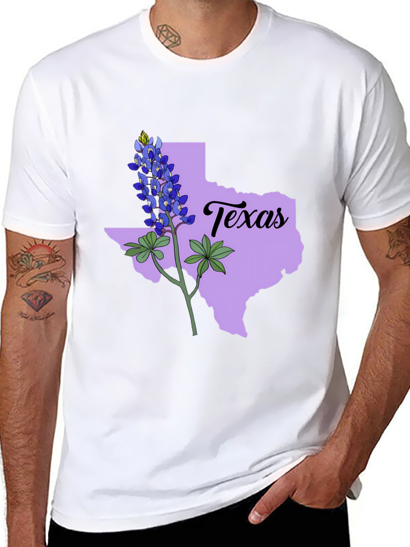 Texas Bluebonnet Graphic Tee