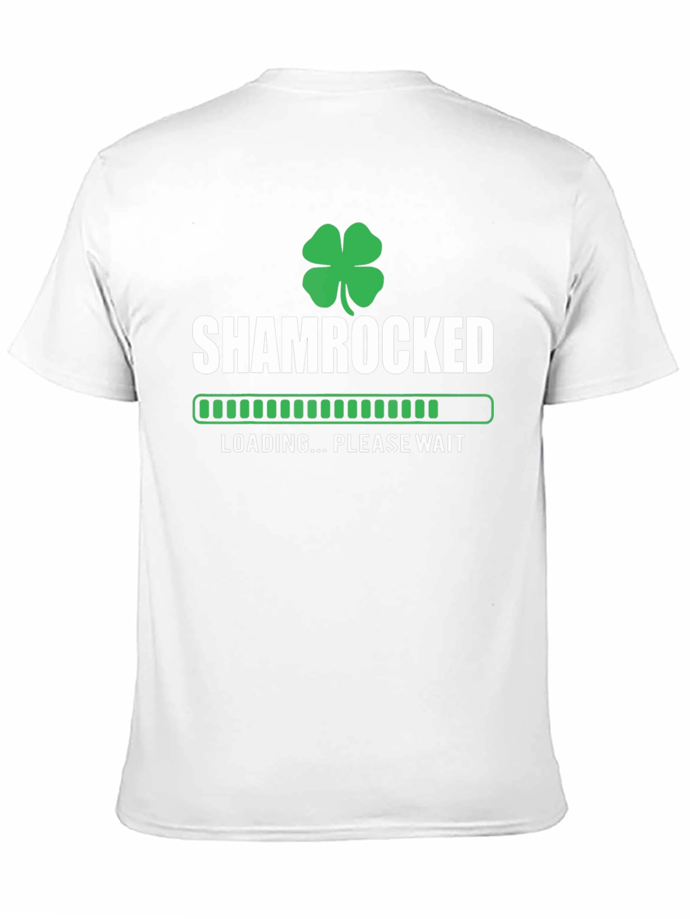 Shamrocked Loading St. Patricks Day Graphic Tee