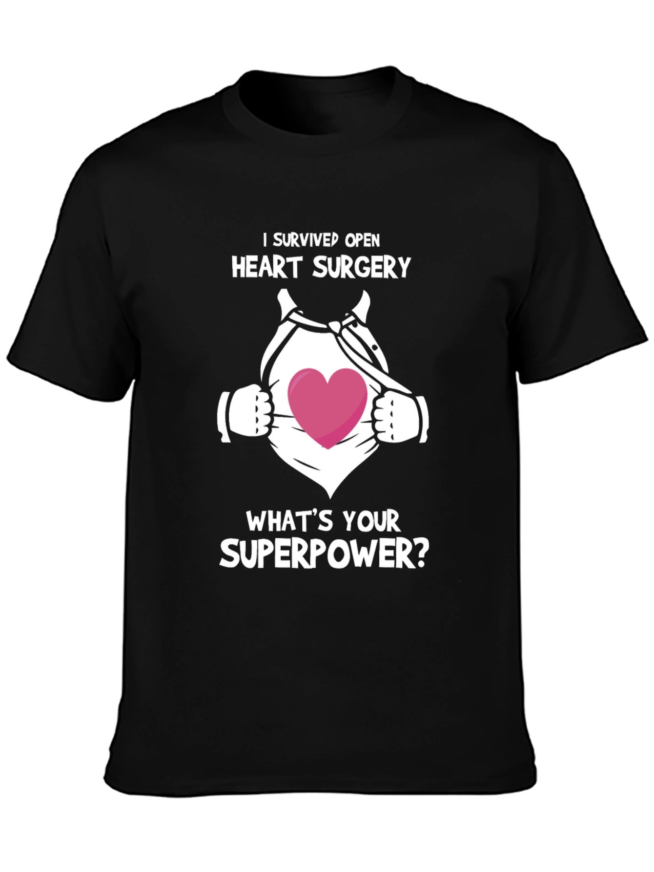 I Survived Open Heart Surgery T-Shirt