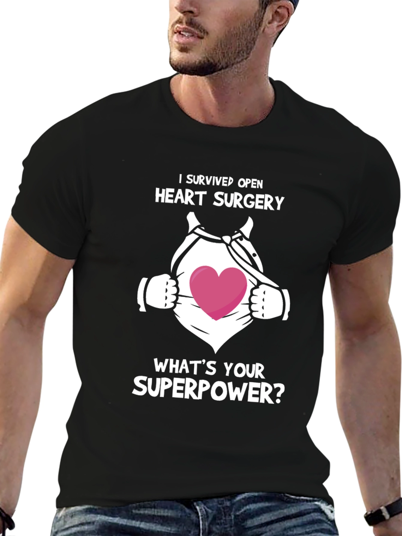 I Survived Open Heart Surgery T-Shirt