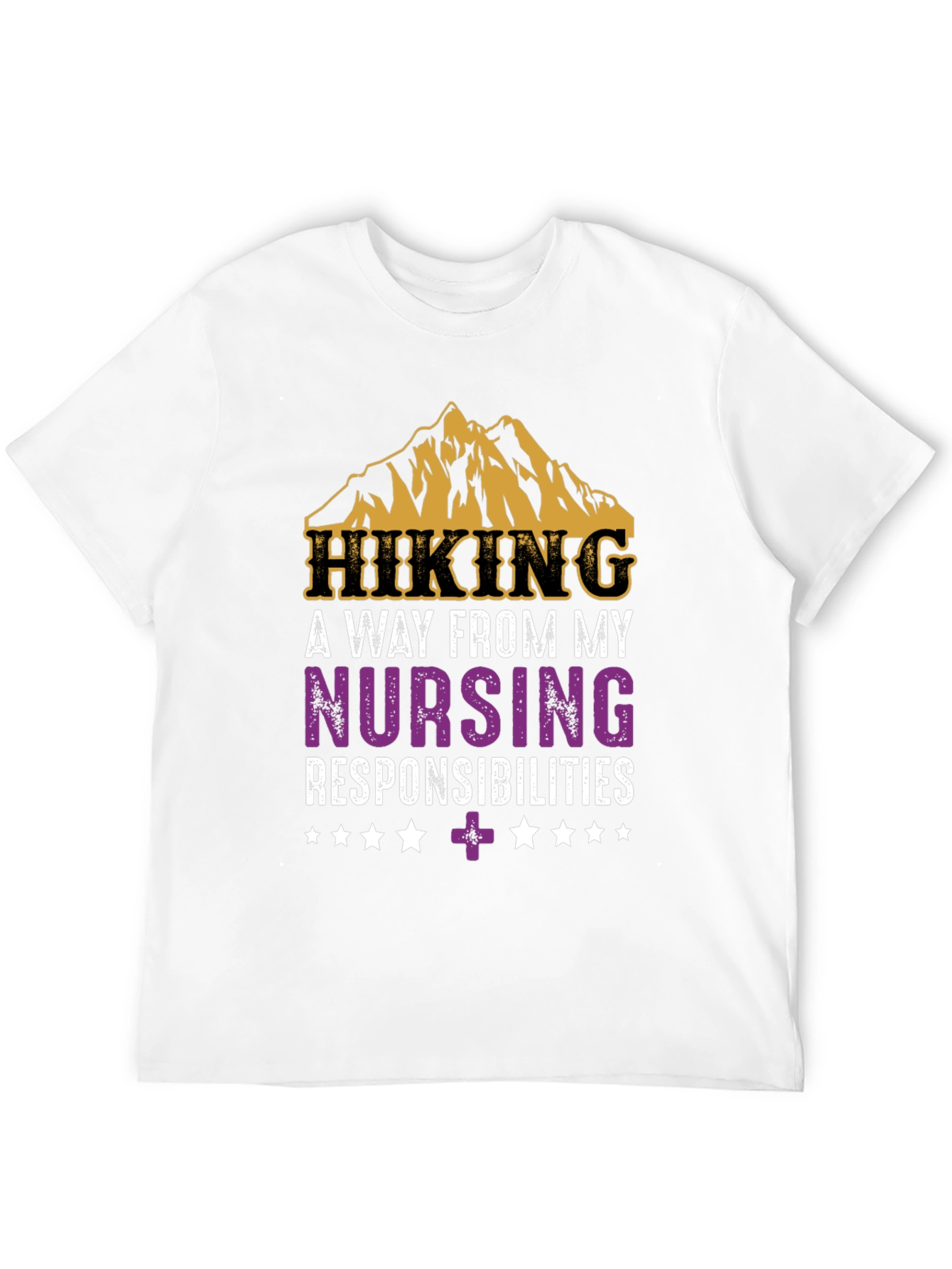 Hiking Nurse T-Shirt - Mountain Adventure Tee
