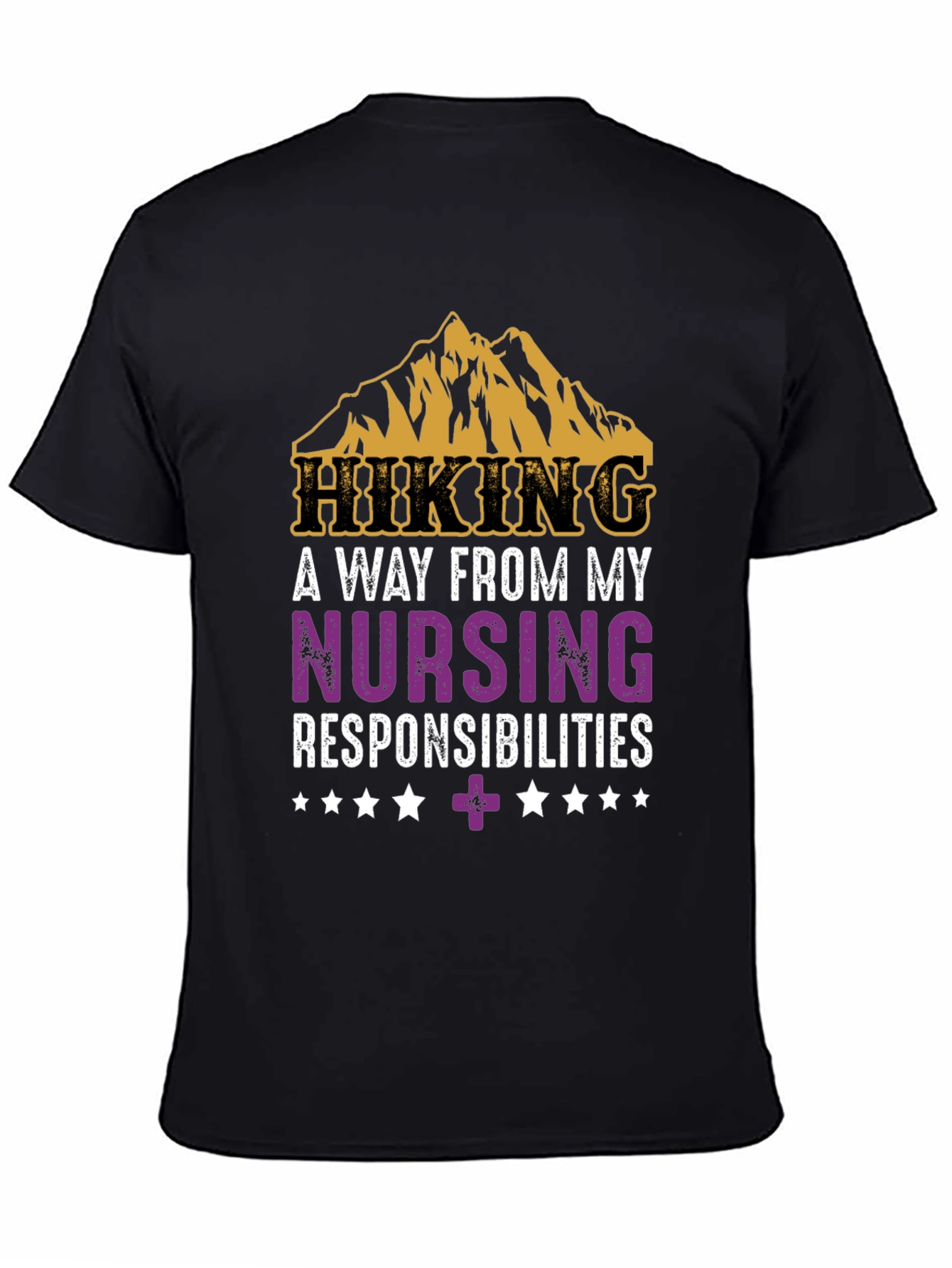 Hiking Nurse T-Shirt - Mountain Adventure Tee