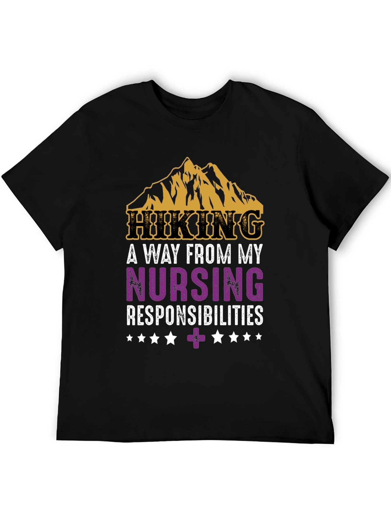 Hiking Nurse T-Shirt - Mountain Adventure Tee