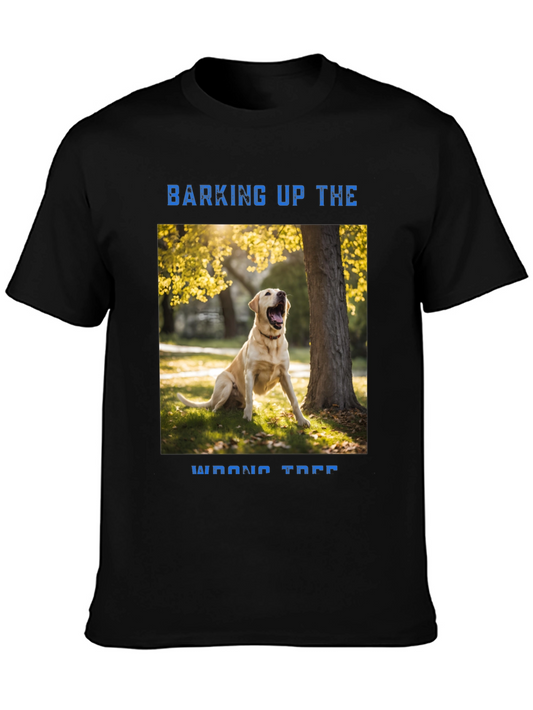 Barking Up the Wrong Tree Dog Graphic Tee