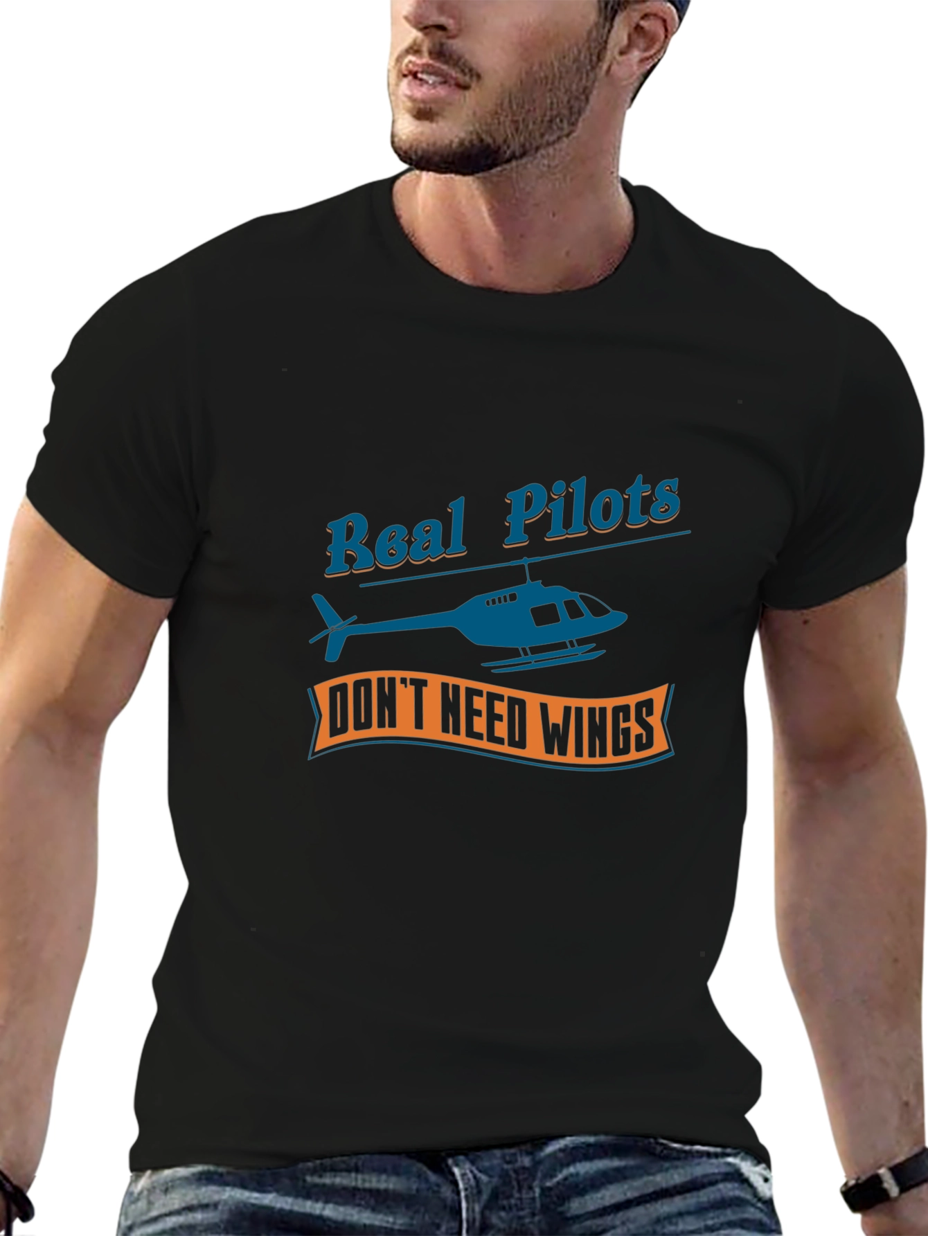 Real Pilots Dont Need Wings T-Shirt