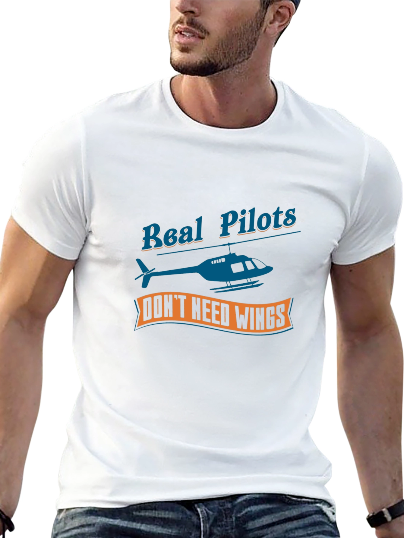 Real Pilots Dont Need Wings T-Shirt