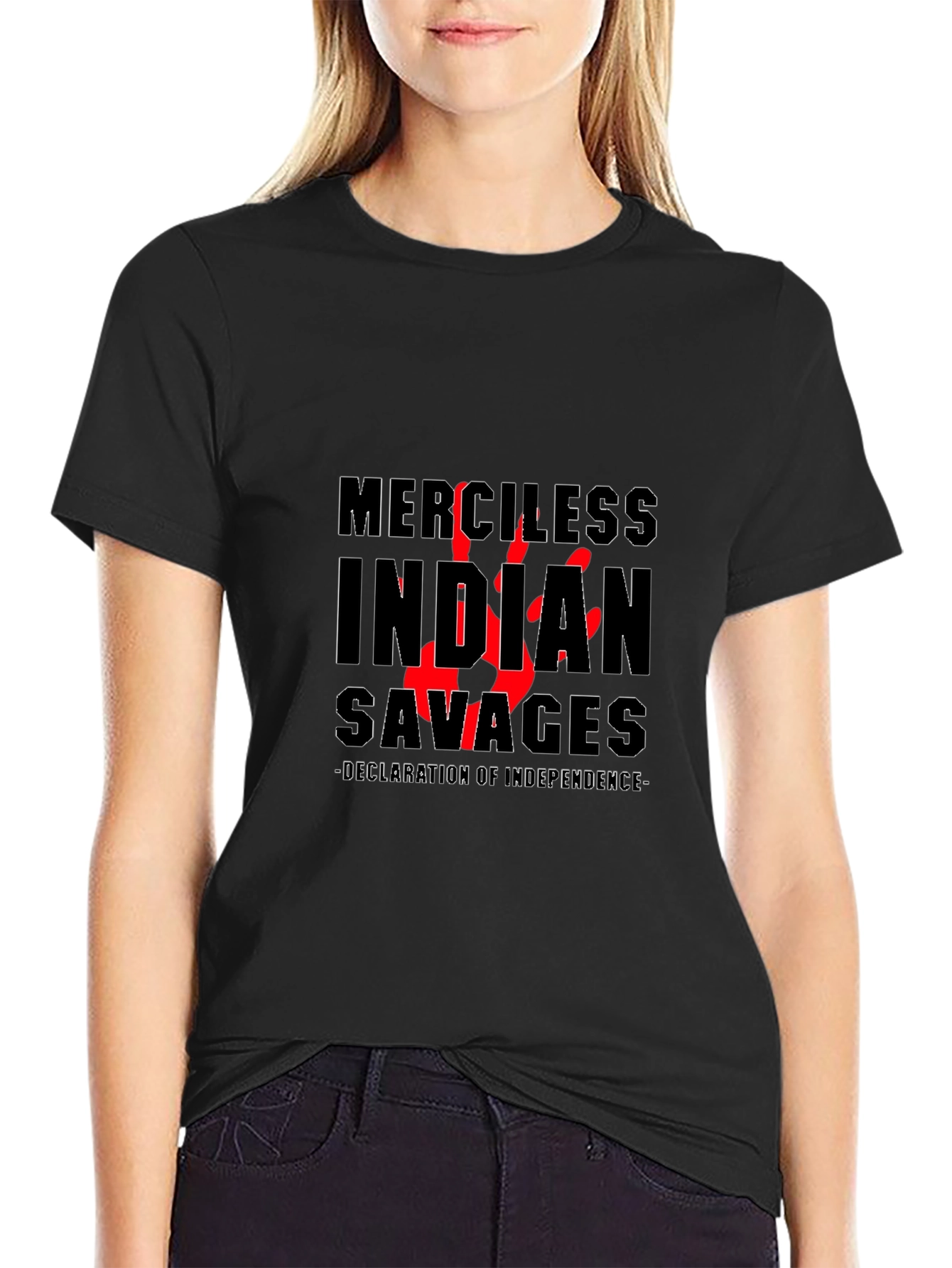 Merciless Indian Savages Graphic Tee