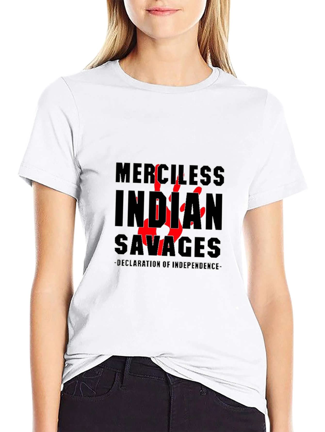Merciless Indian Savages Graphic Tee
