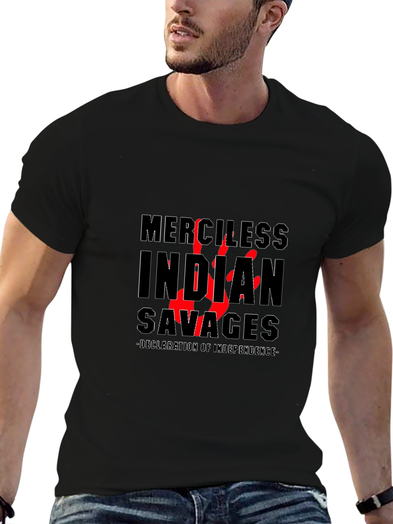 Merciless Indian Savages Graphic Tee