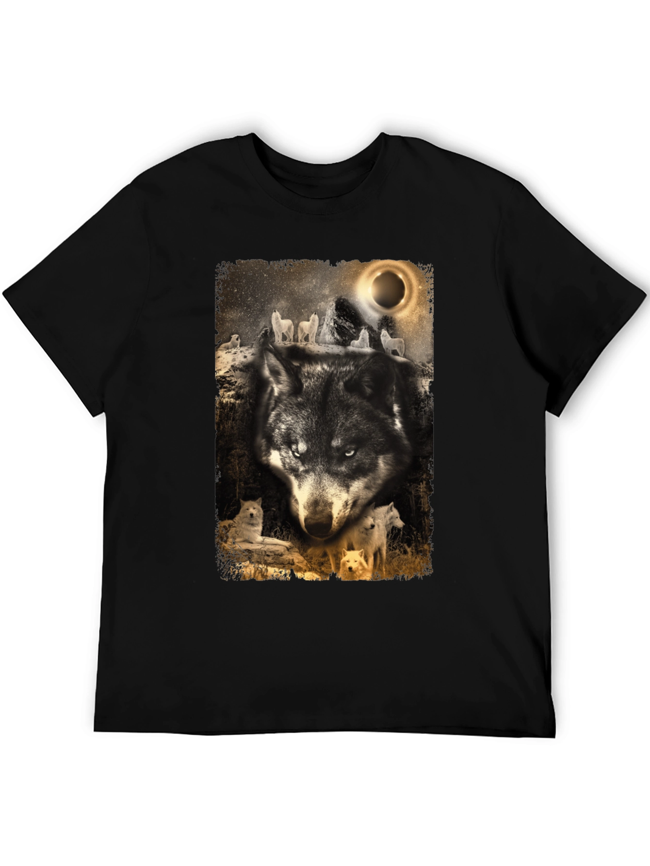 Wolf Pack Graphic Tee - Eclipse Design