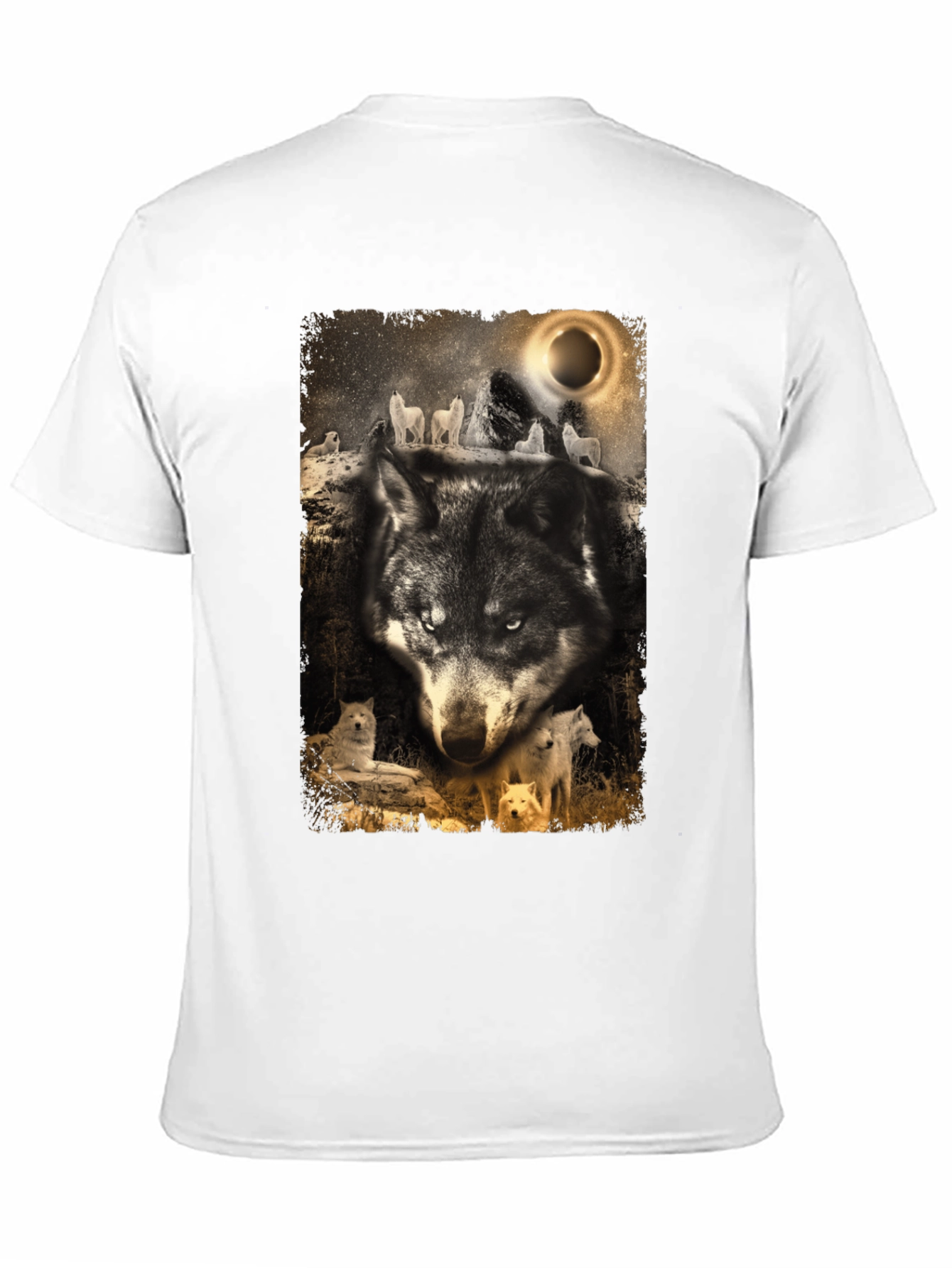 Wolf Pack Graphic Tee - Eclipse Design