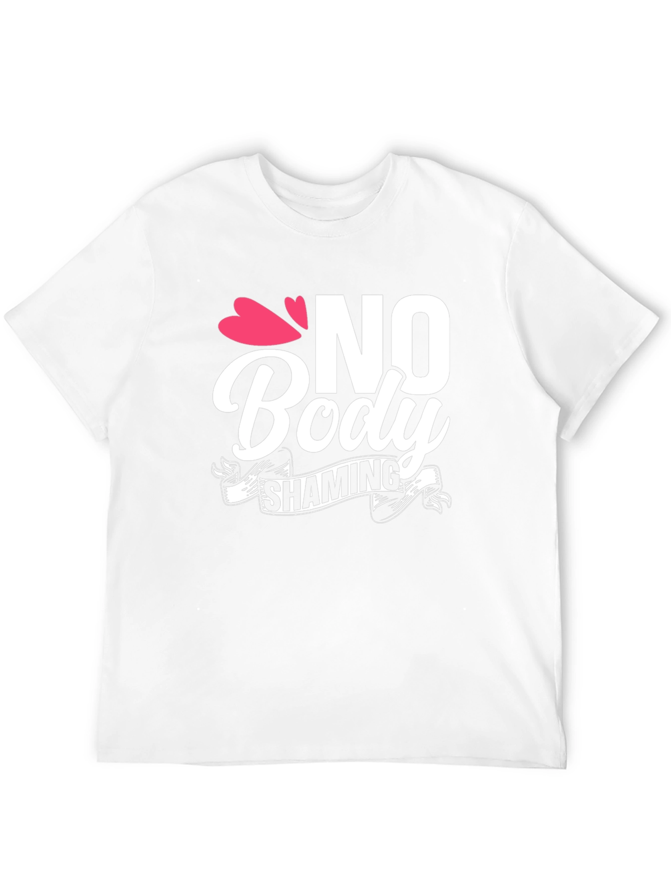 No Body Shaming Graphic Tee - Empowering Message